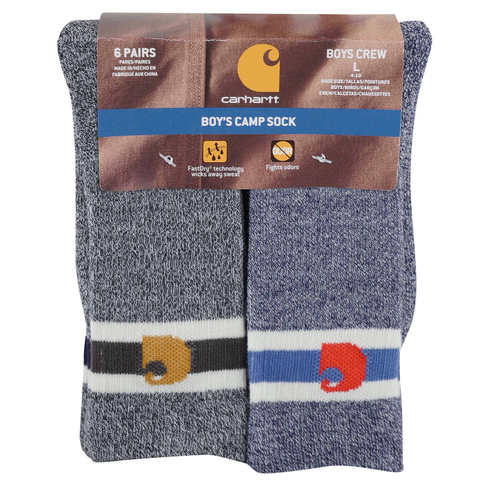 Camp Crew Sock 6 Pack