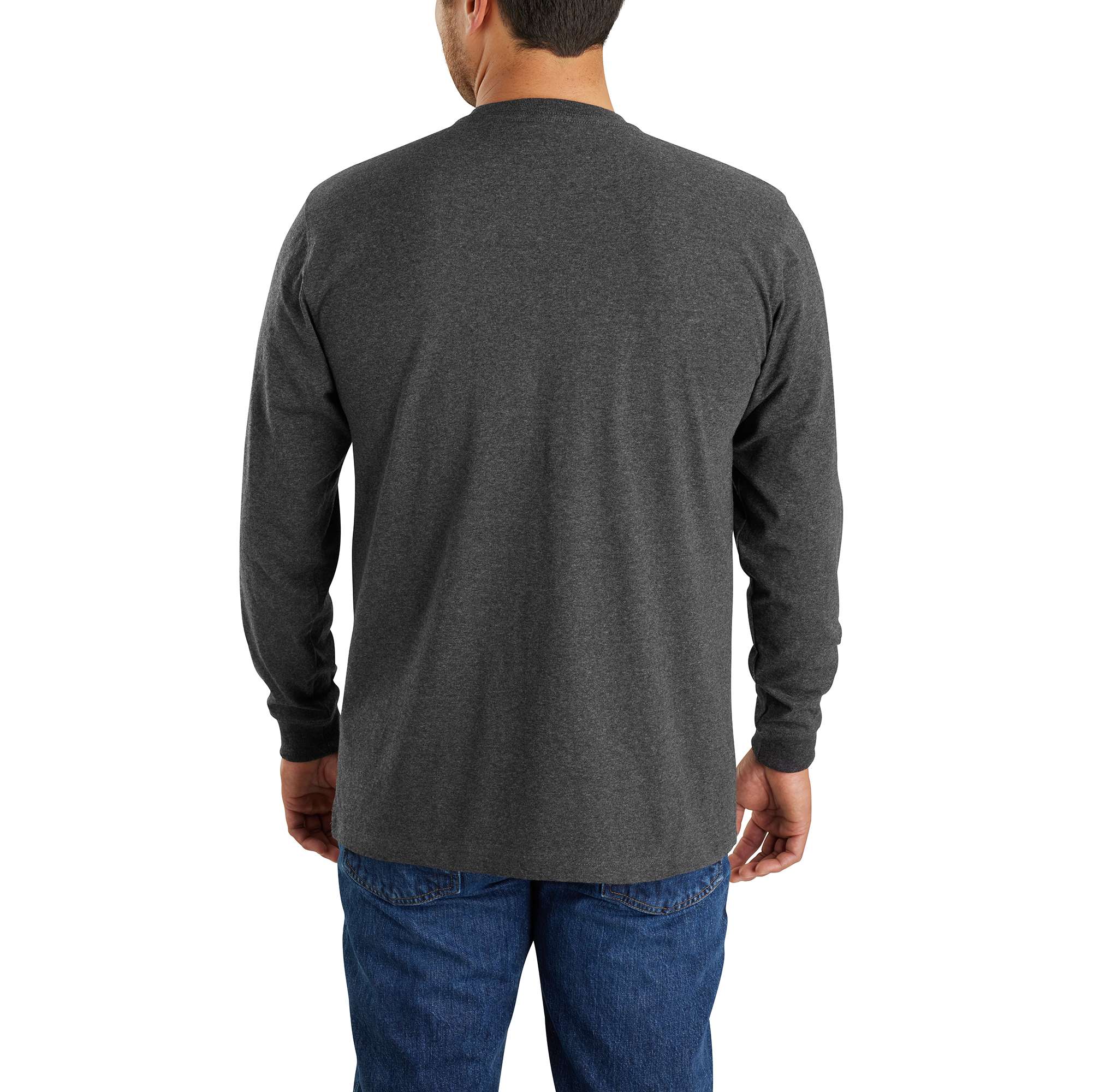 Loose Fit Heavyweight Long-Sleeve Rugged Graphic T-Shirt