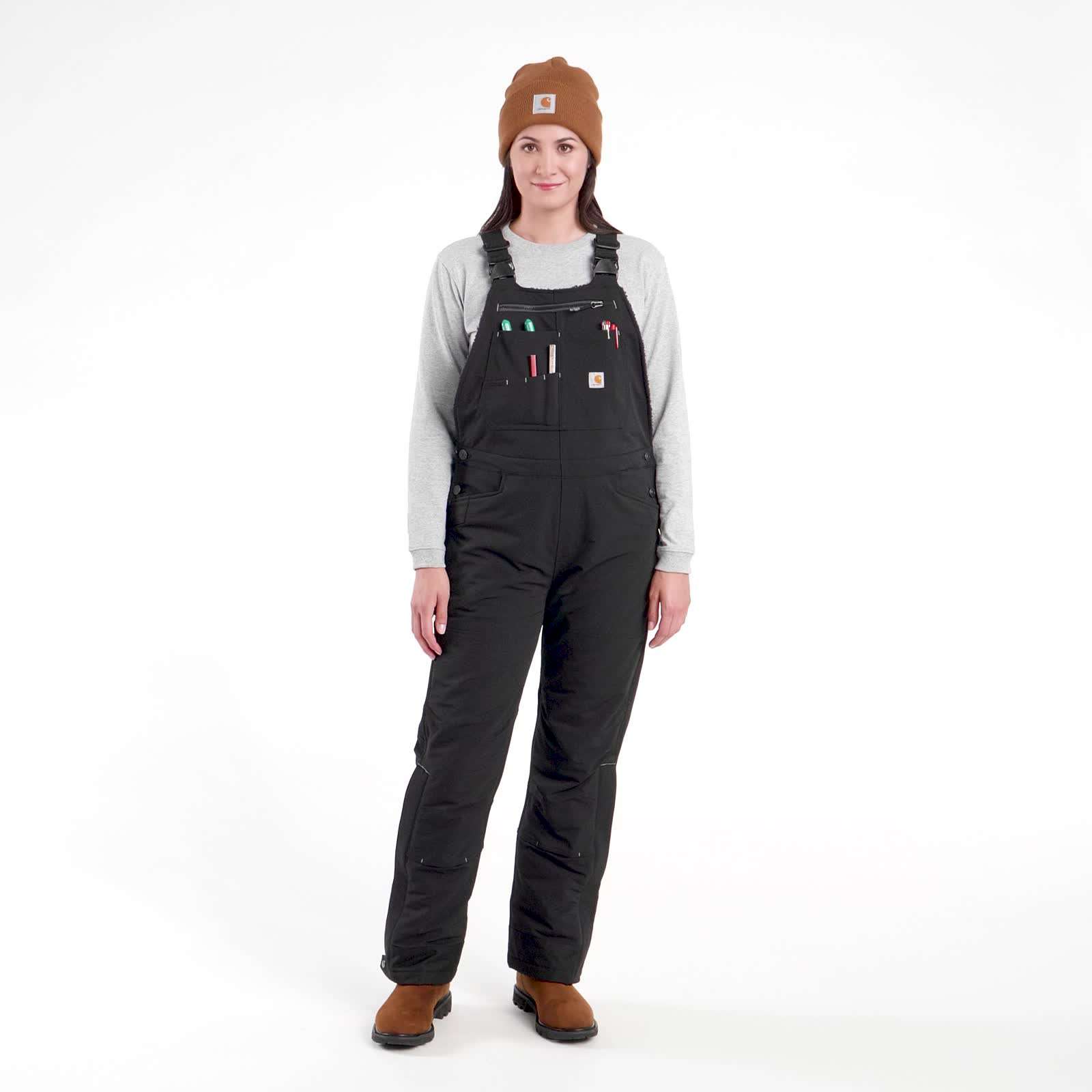 Women's Super Dux™ Relaxed Fit Insulated Bib Overall - 4 Extreme Warmth Rating