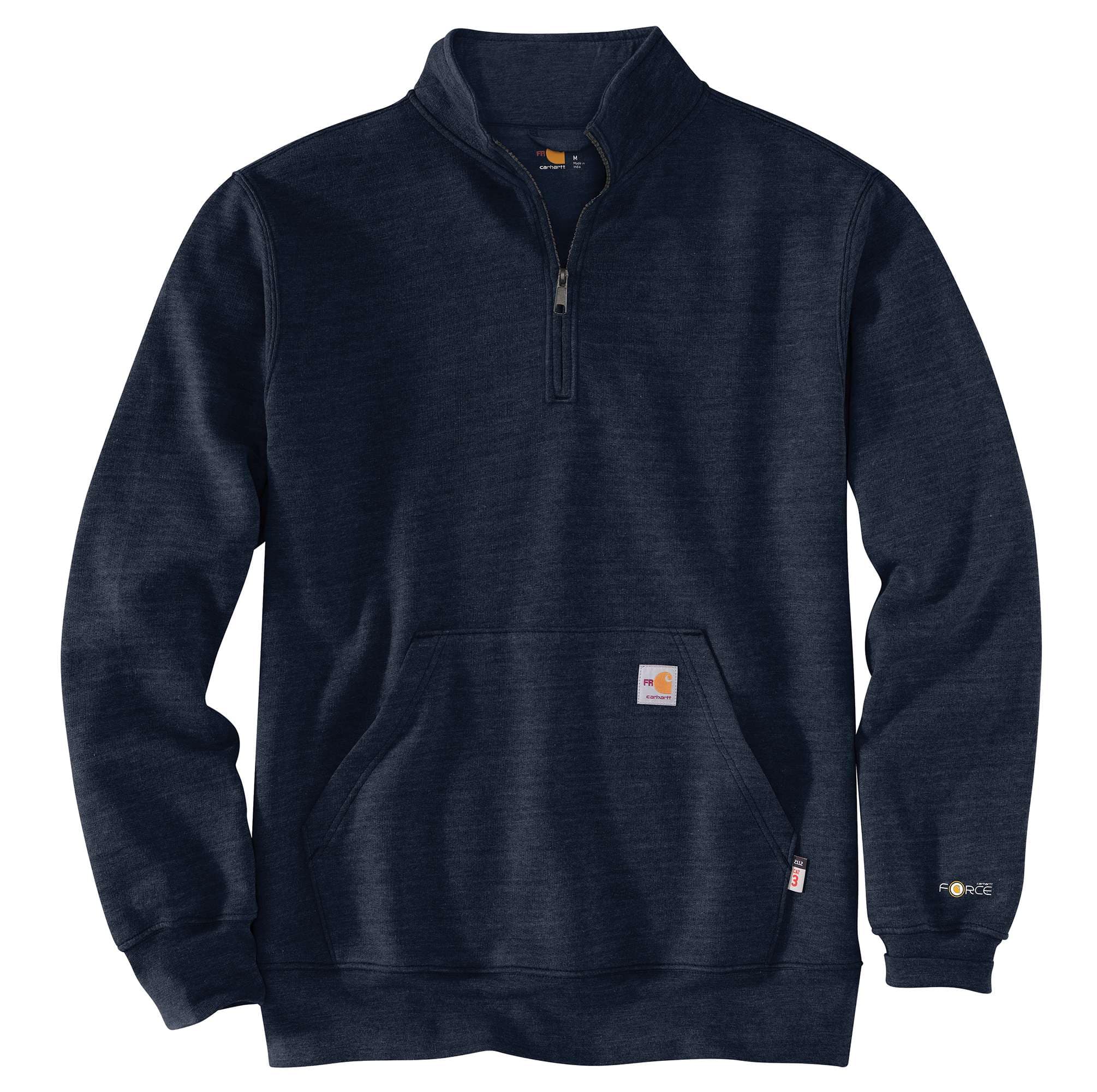 Flame-Resistant Carhartt Force® Loose Fit Midweight  Mock Neck Sweatshirt