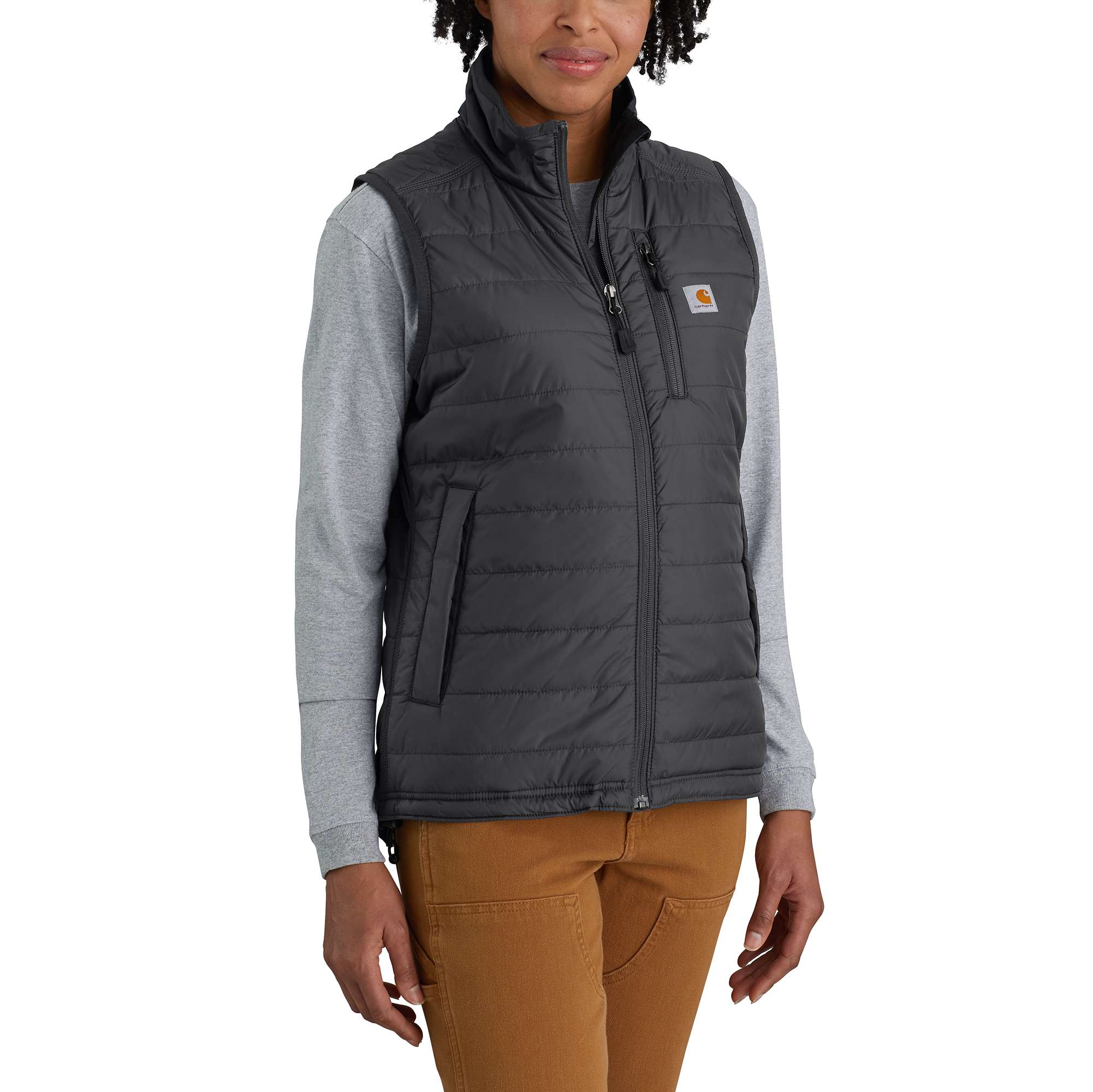 Women' Rain Defender® Nylon Insulated Mock-Neck Vest