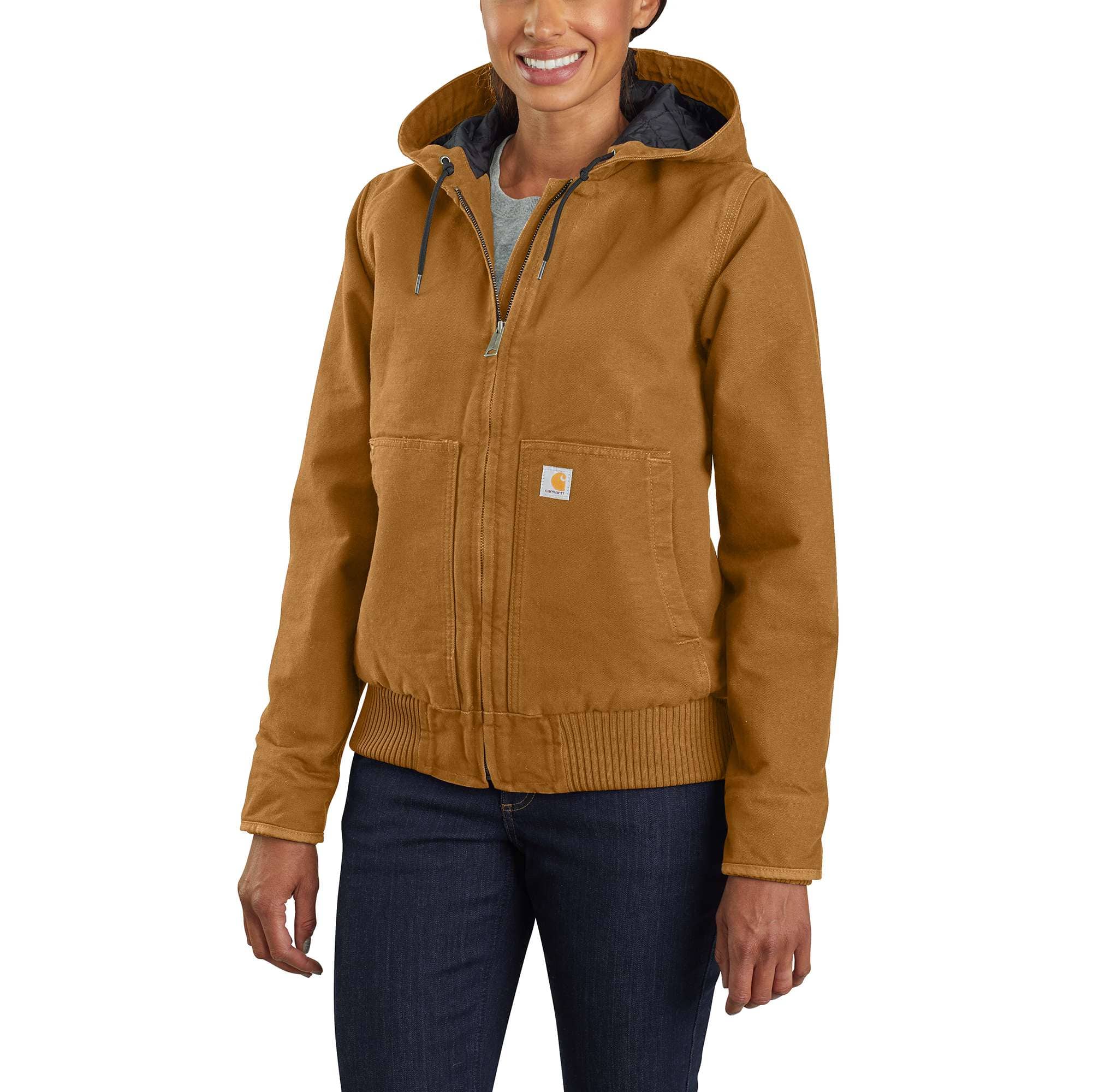 Women's Loose Fit Washed Duck Insulated Active Jac - 3 Warmest Rating