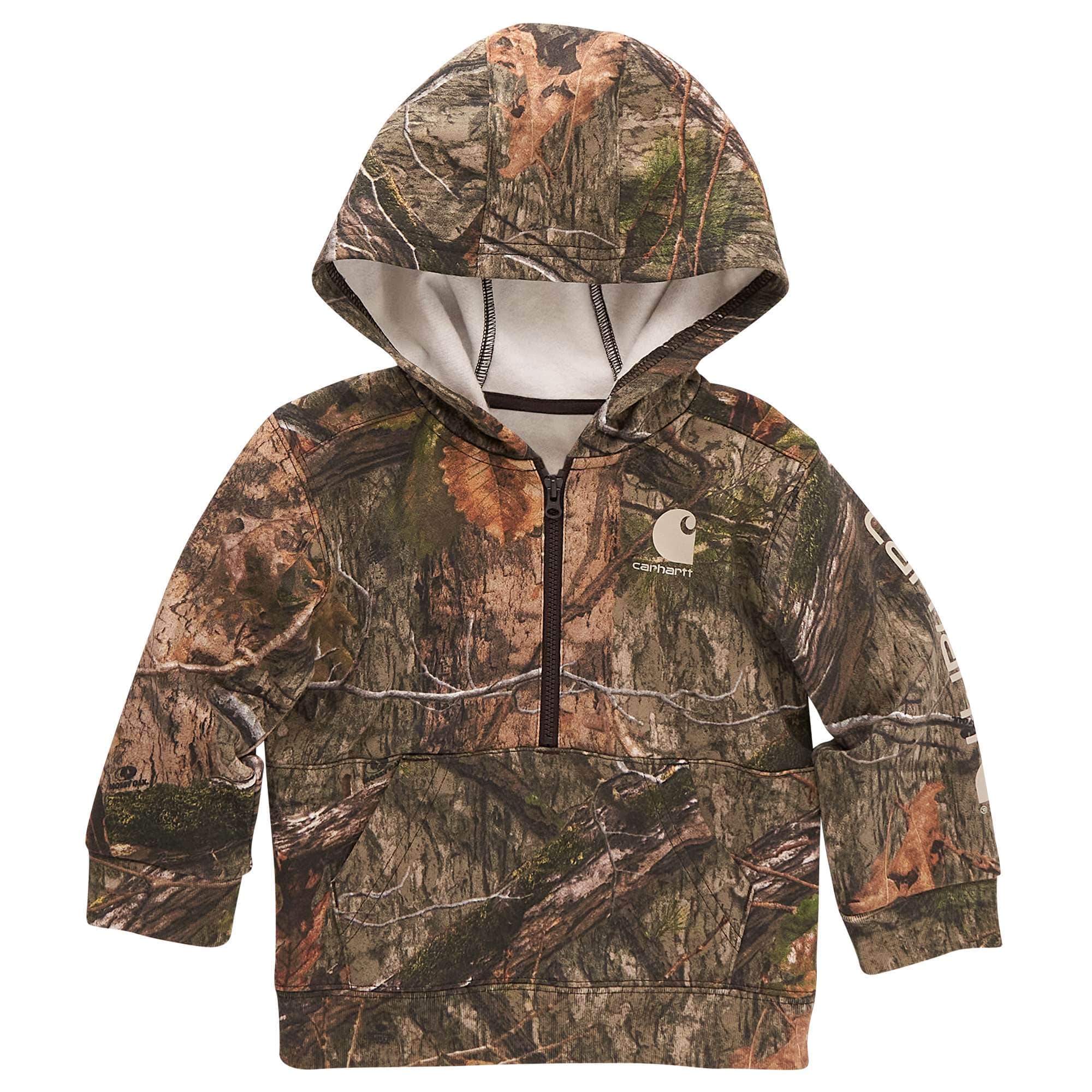 Boys' Long-Sleeve Half-Zip Camo Sweatshirt (Infant/Toddler)