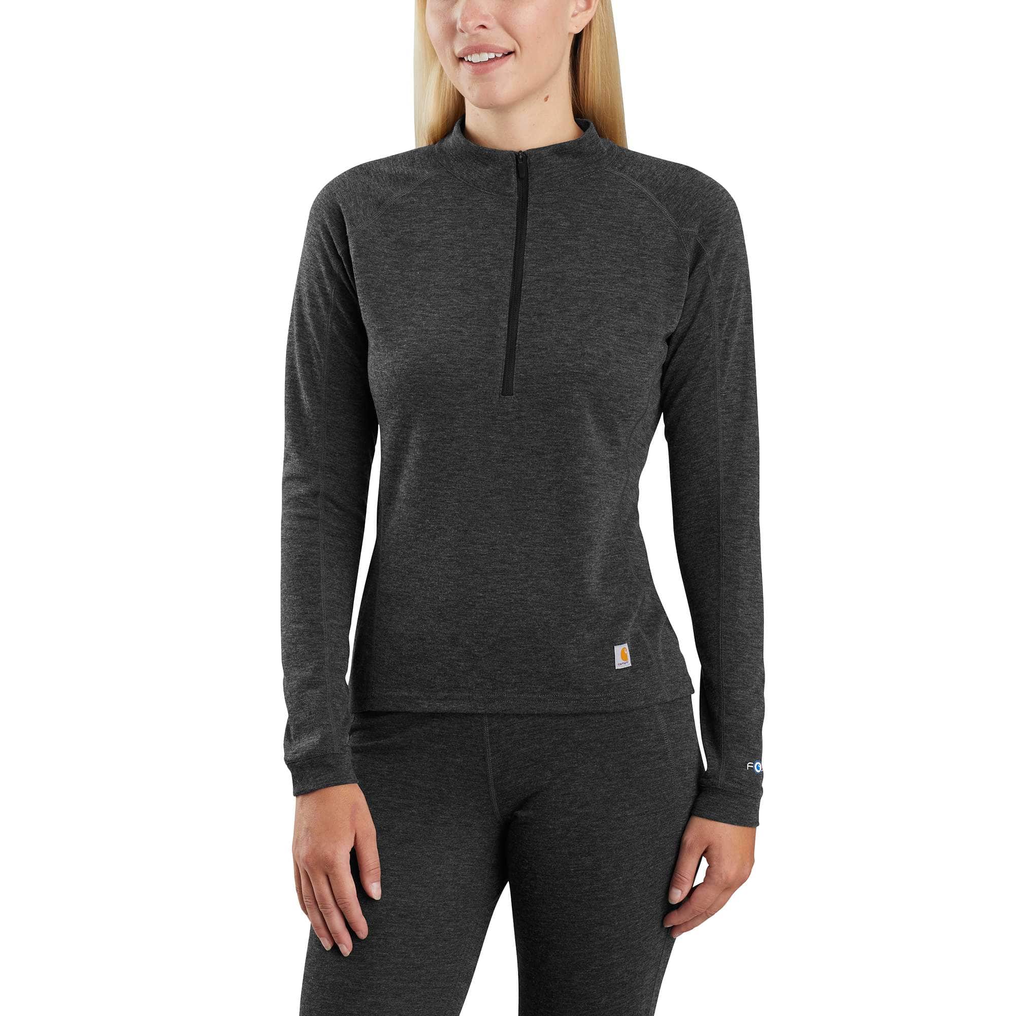 Women's Base Force® Heavyweight Poly-Wool Quarter-Zip