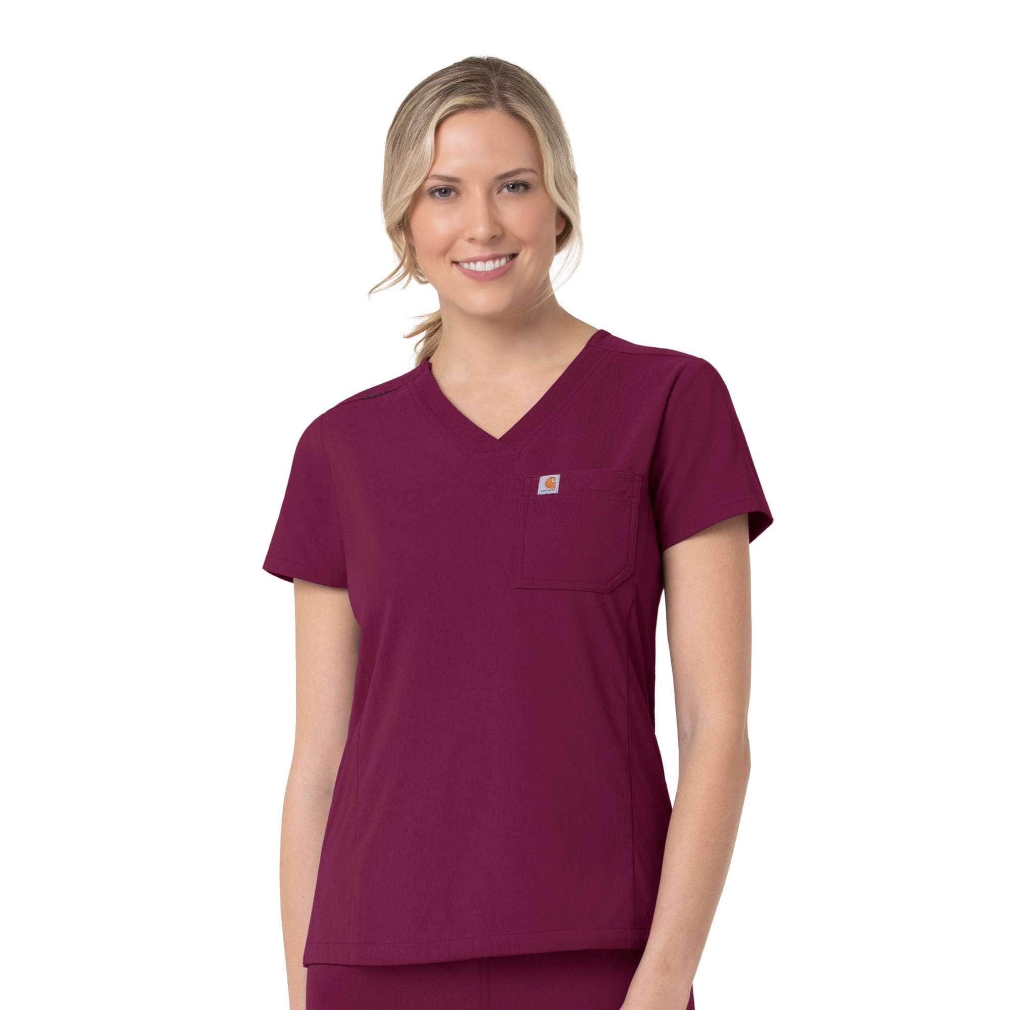 Women's Rugged Flex® Peak Tuck-In Scrub Top