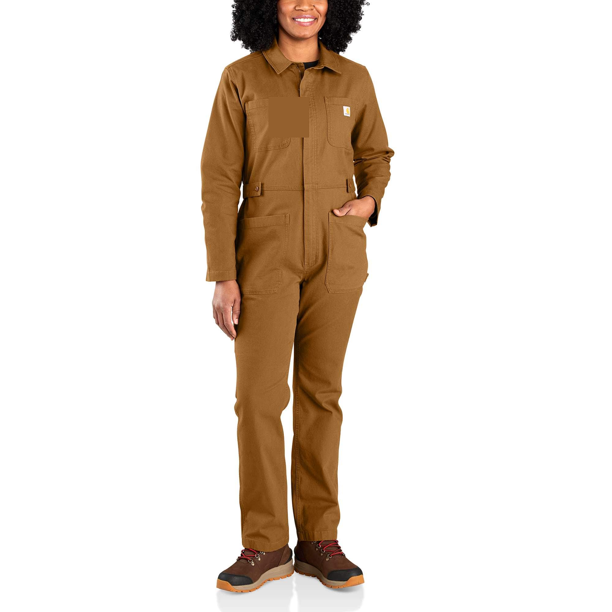 Women's Rugged Flex® Relaxed Fit Canvas Coverall