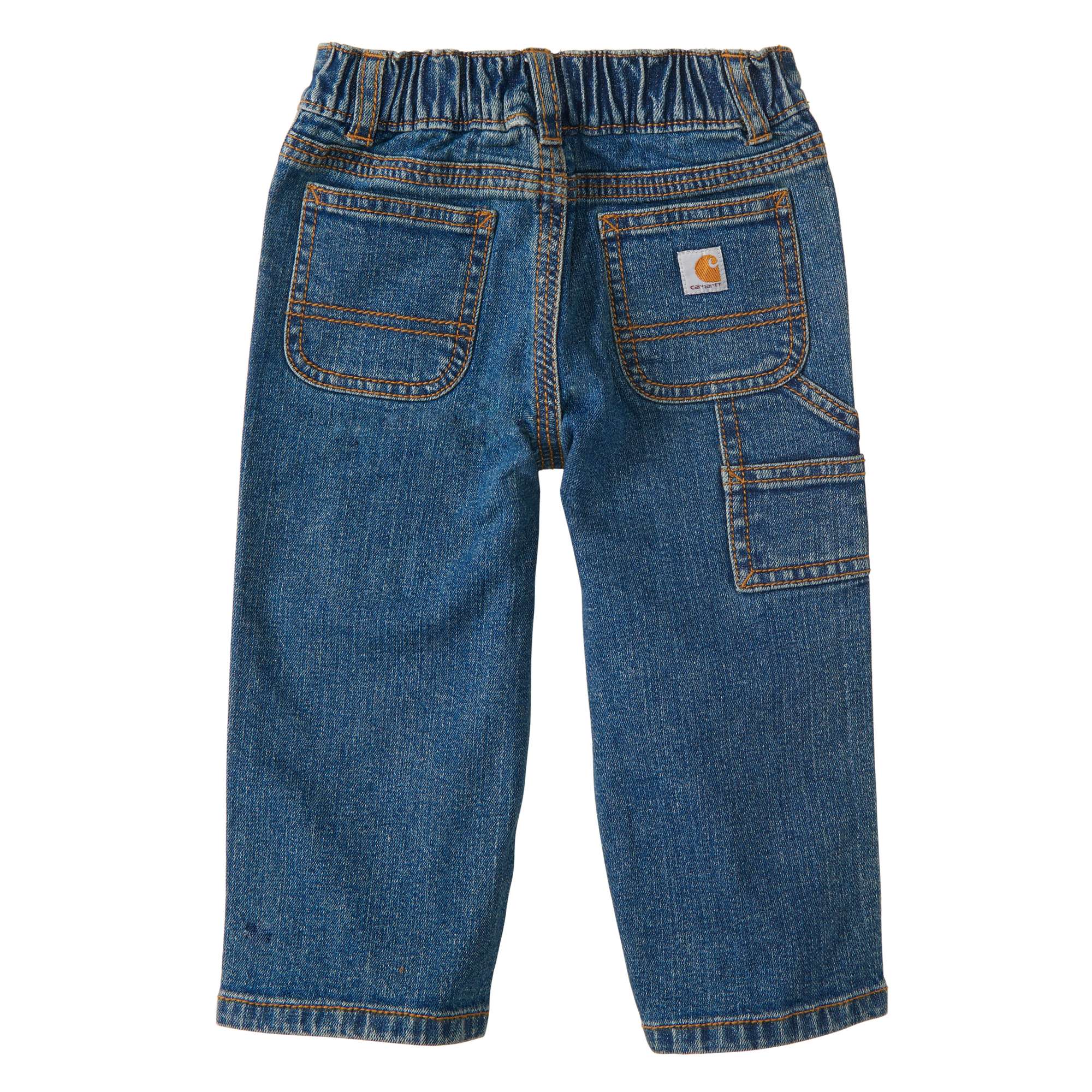 Boys' Washed Denim Dungaree