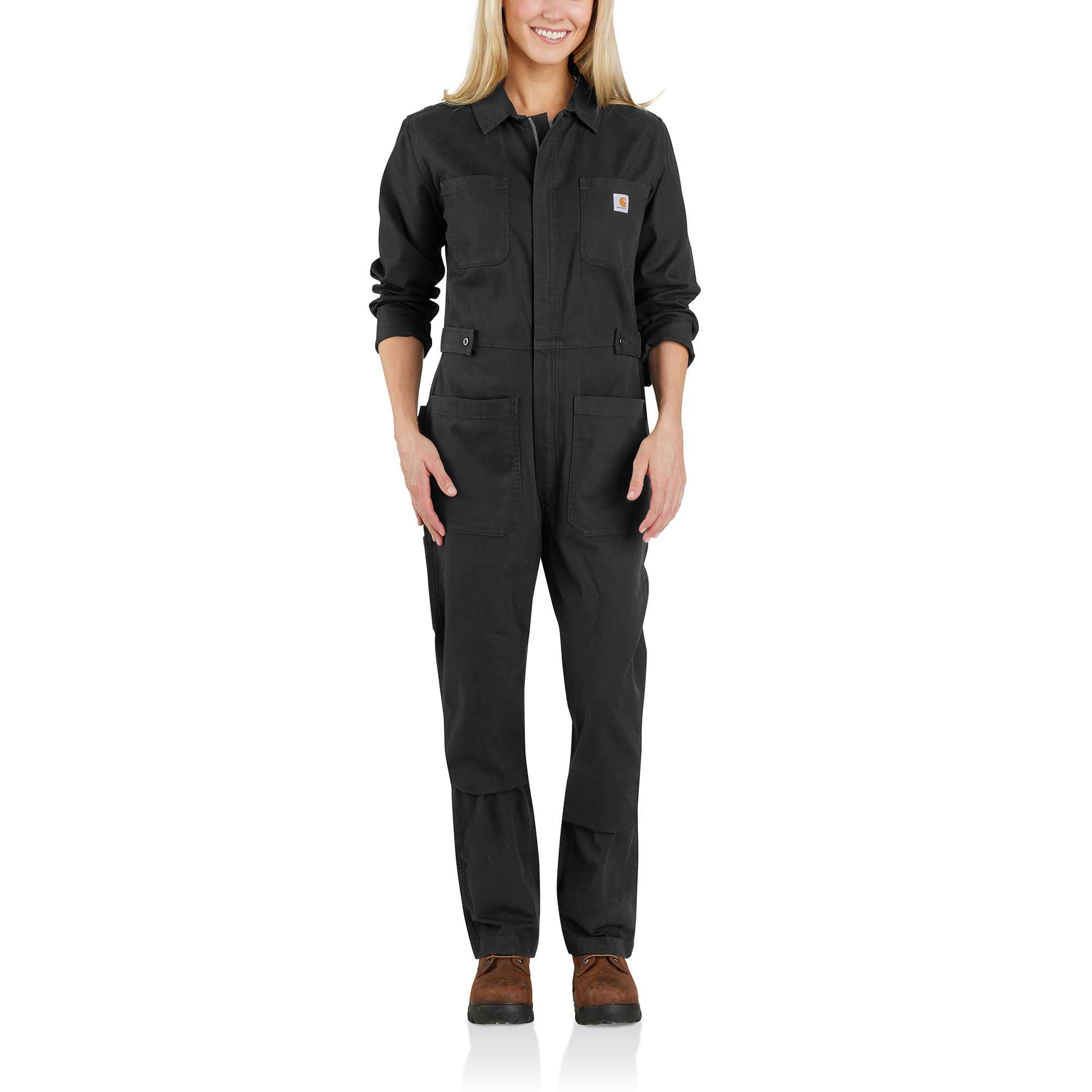 Women's Rugged Flex® Relaxed Fit Canvas Coverall