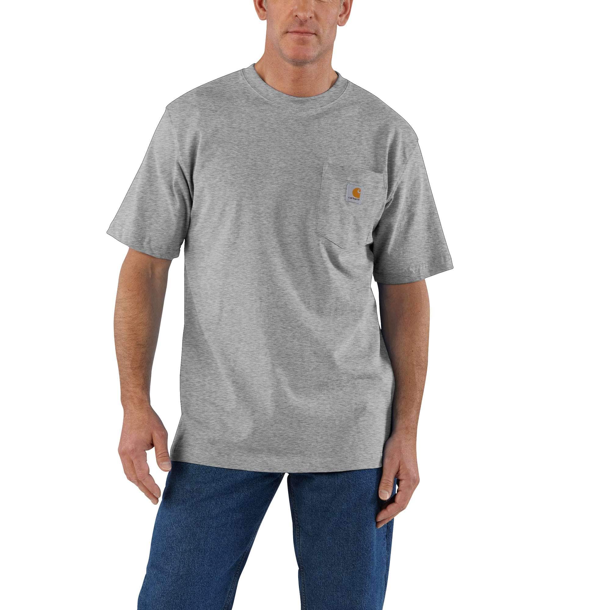 Loose Fit Heavyweight Short-Sleeve Pocket T-Shirt