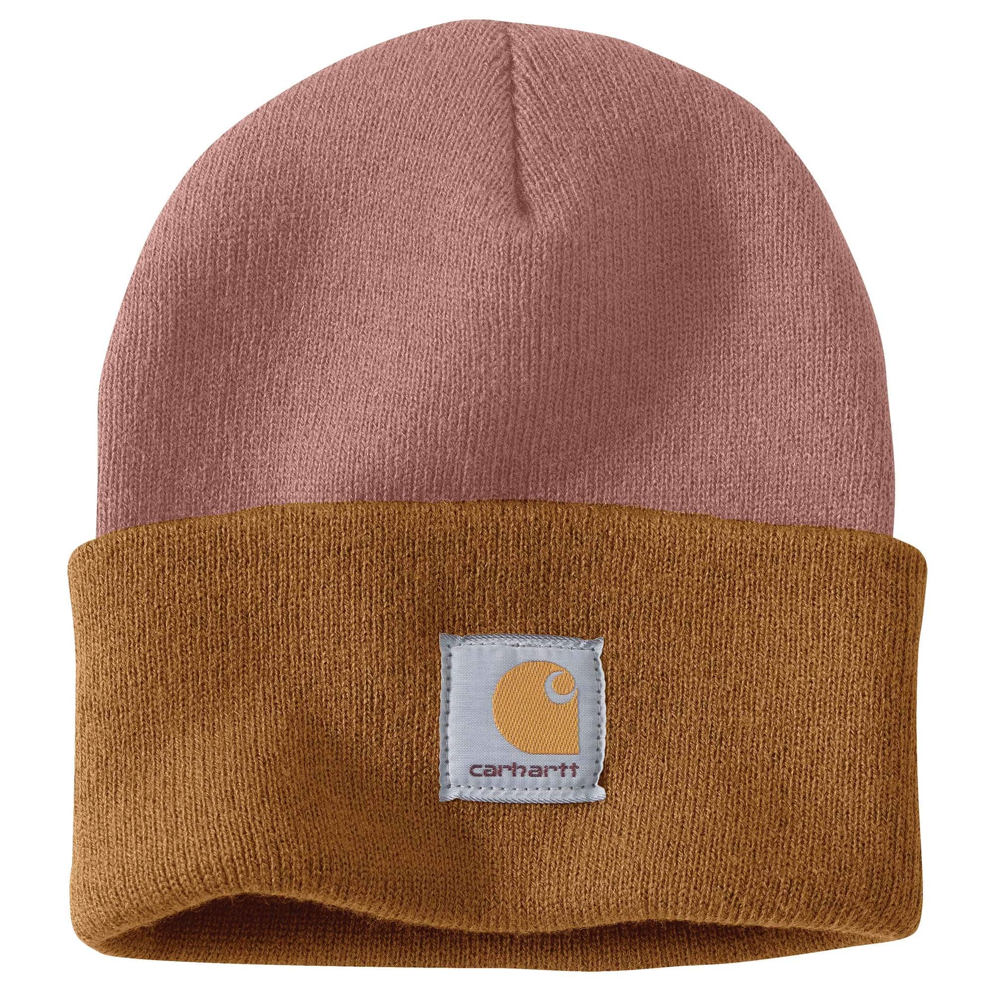 Knit Cuffed Two-Tone Beanie