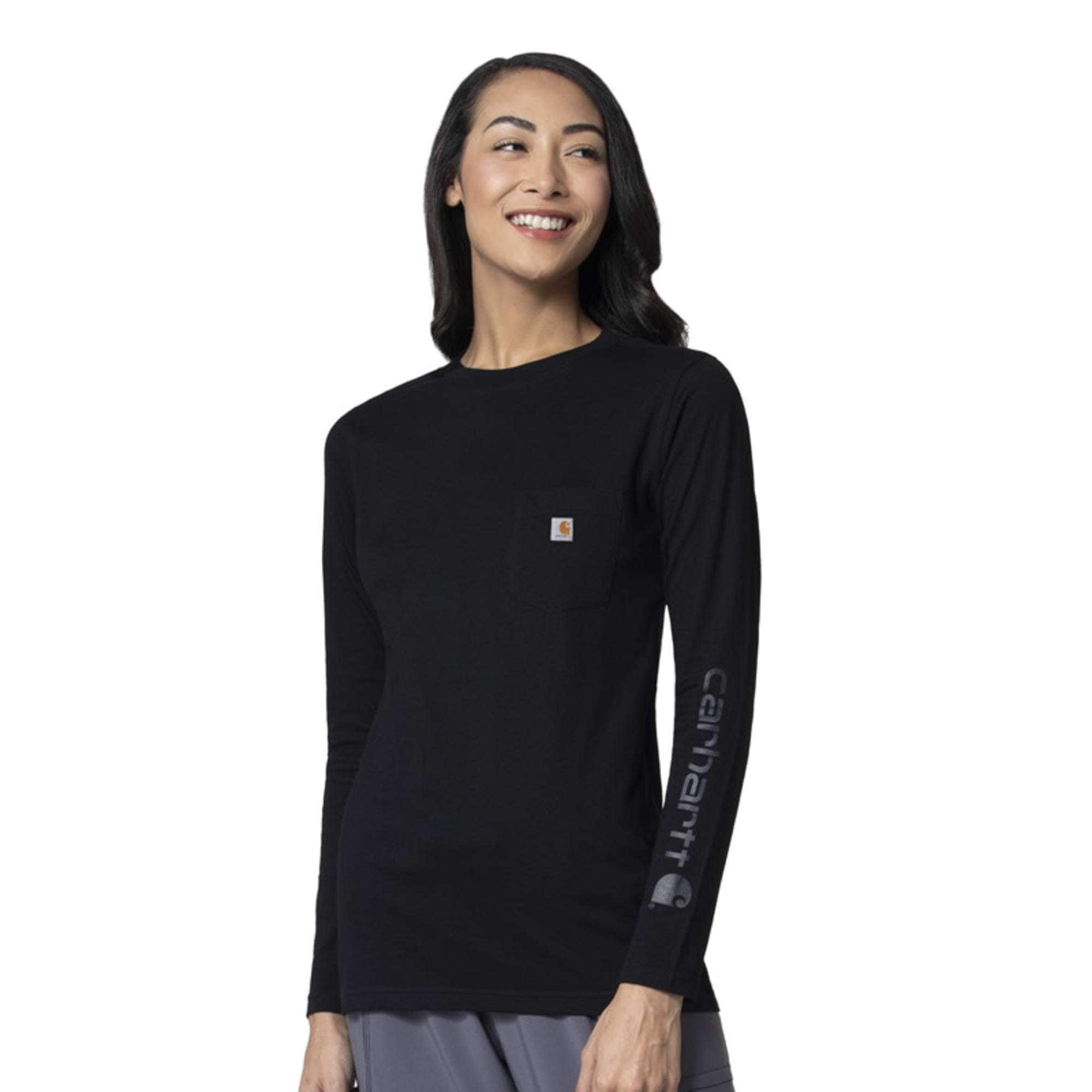 Women's Sub-Scrubs Long Sleeve Pocket Tee