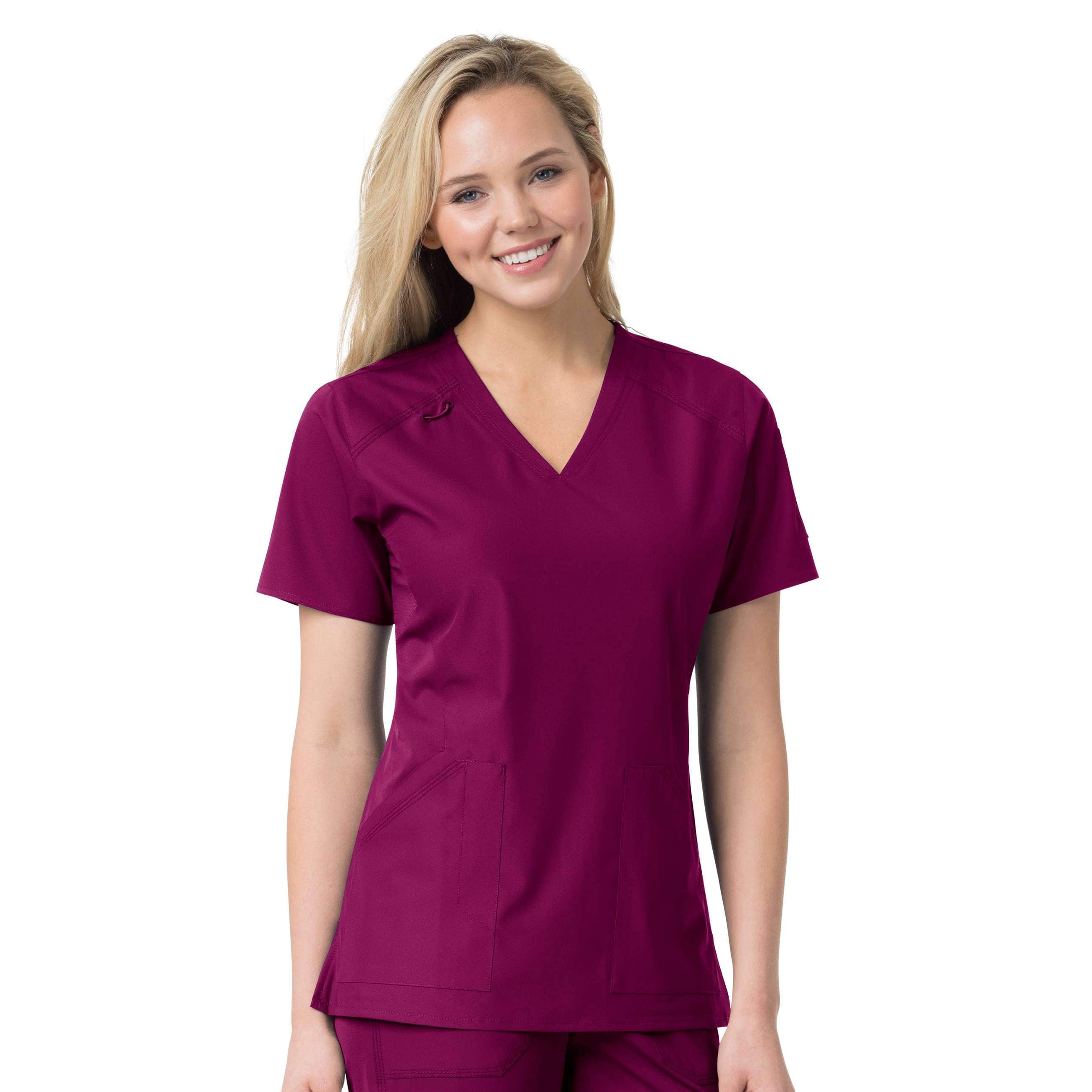 Women's Force Liberty Multi-Pocket V-Neck Scrub Top