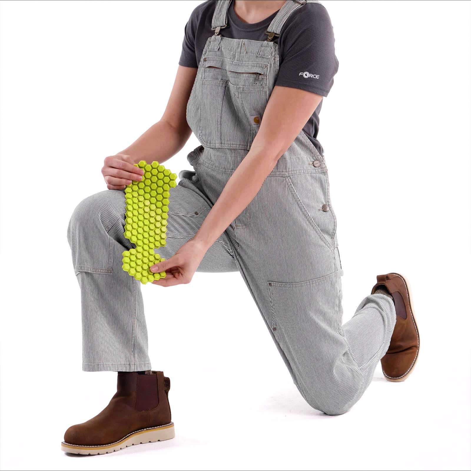 Women's Relaxed Fit Denim Railroad Stripe Bib Overall