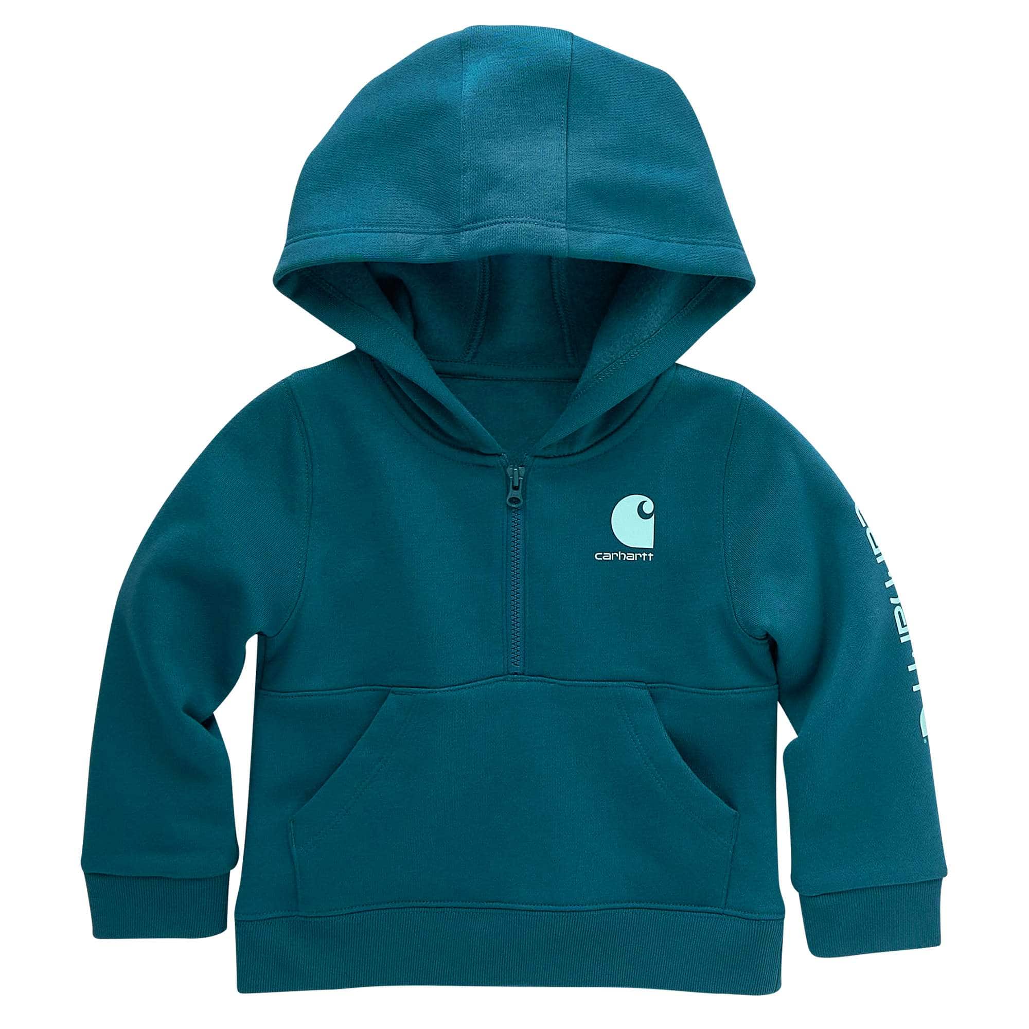 Girls' Long-Sleeve Half-Zip Sweatshirt (Infant/Toddler)