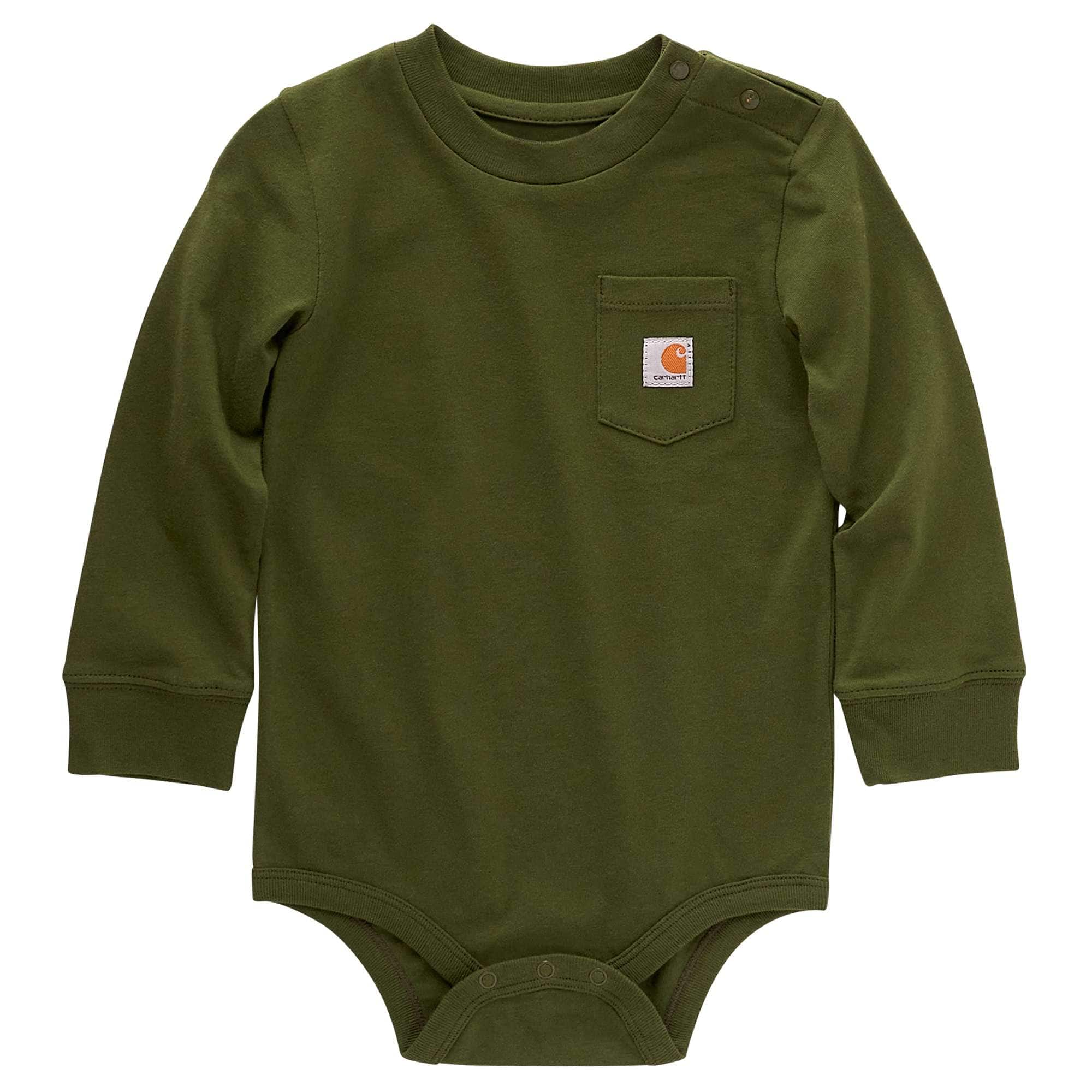 Kids' Long-Sleeve Pocket Bodysuit