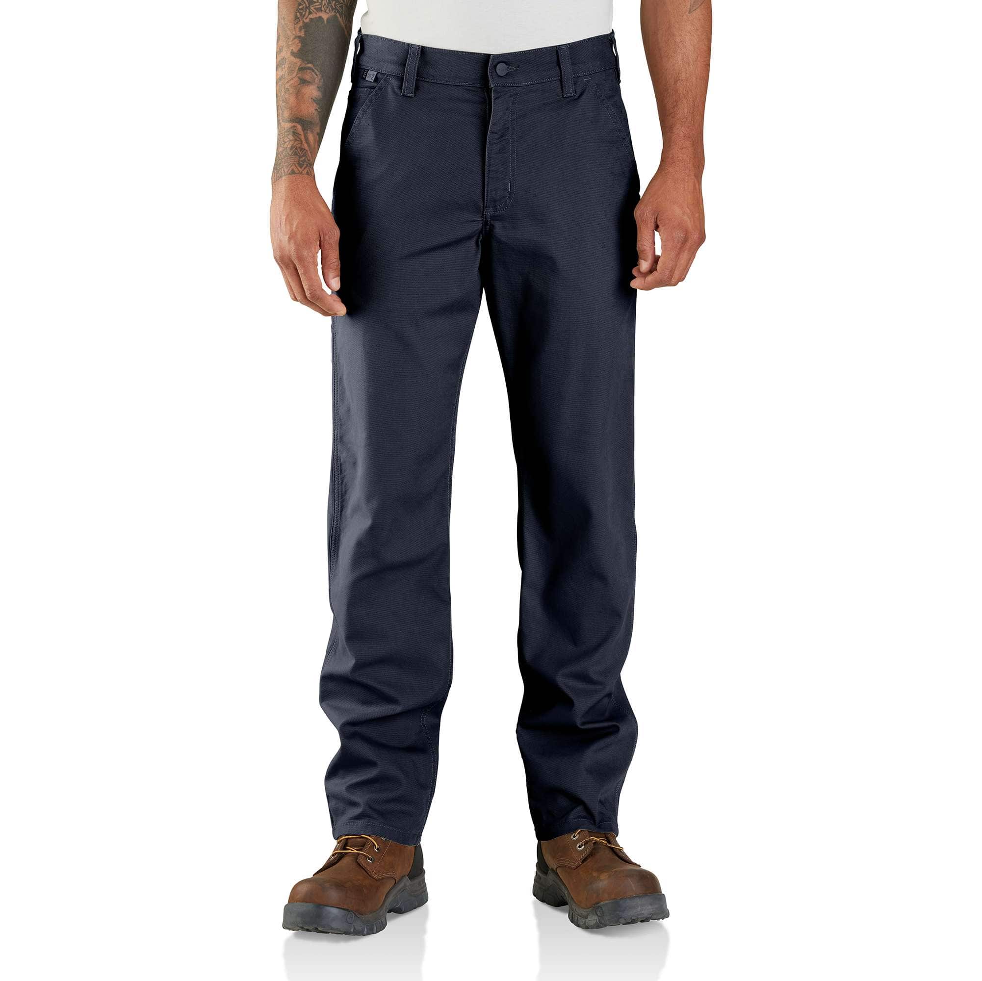 Flame-Resistant Rugged Flex® Relaxed Fit Canvas Work Pant