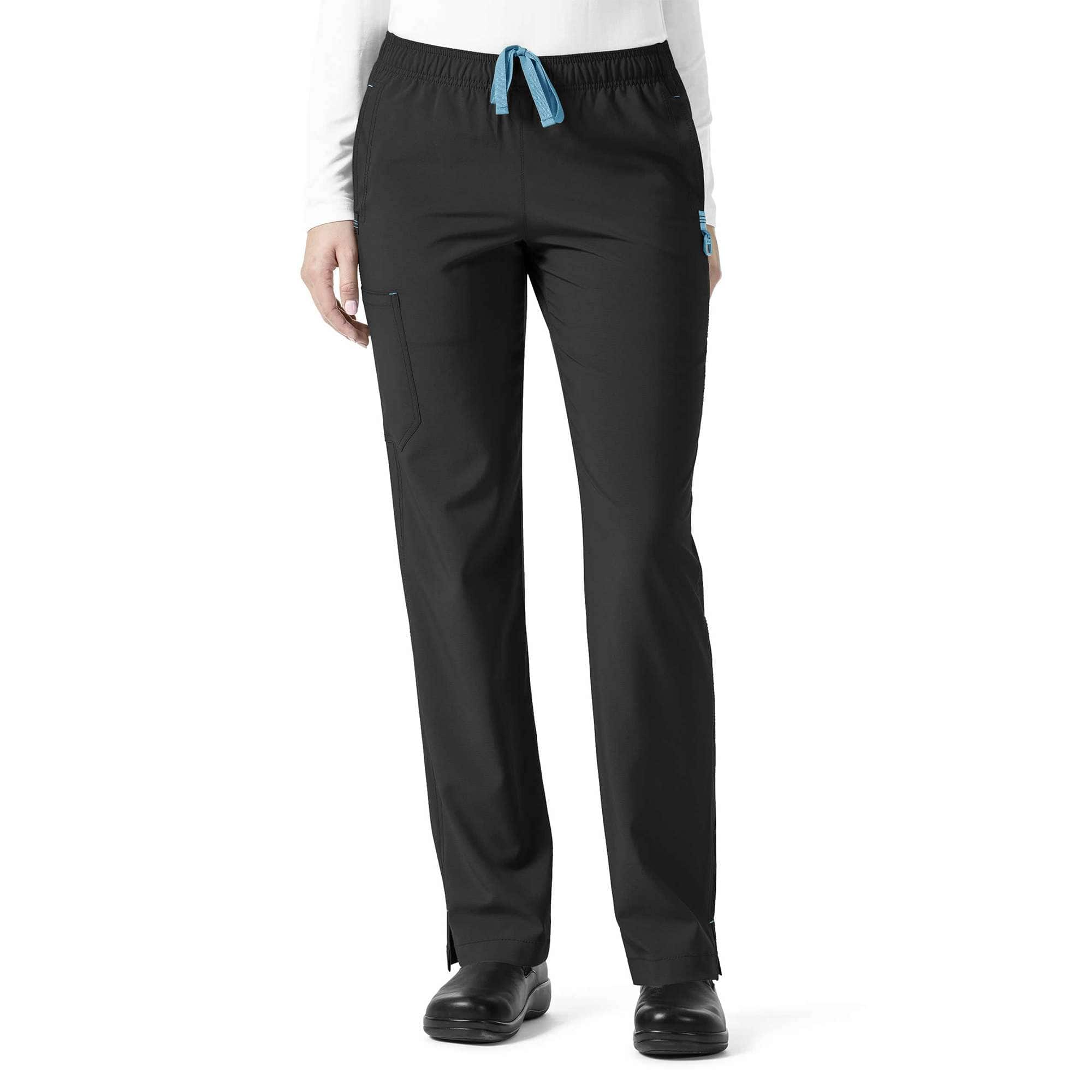 Women's Full Elastic Slim Leg Scrub Pant