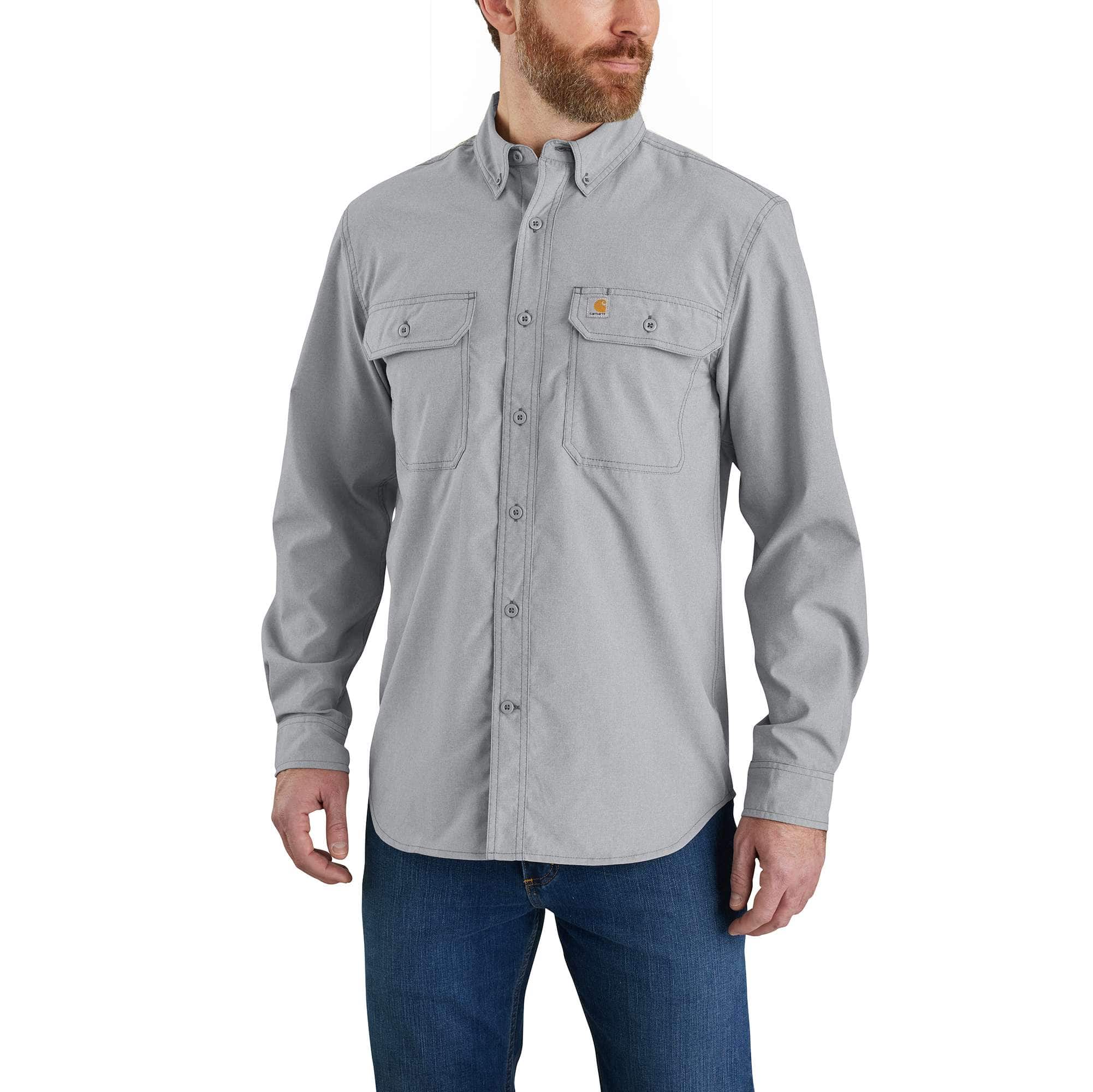 Carhartt Force® Relaxed Fit Lightweight Long- Sleeve Shirt