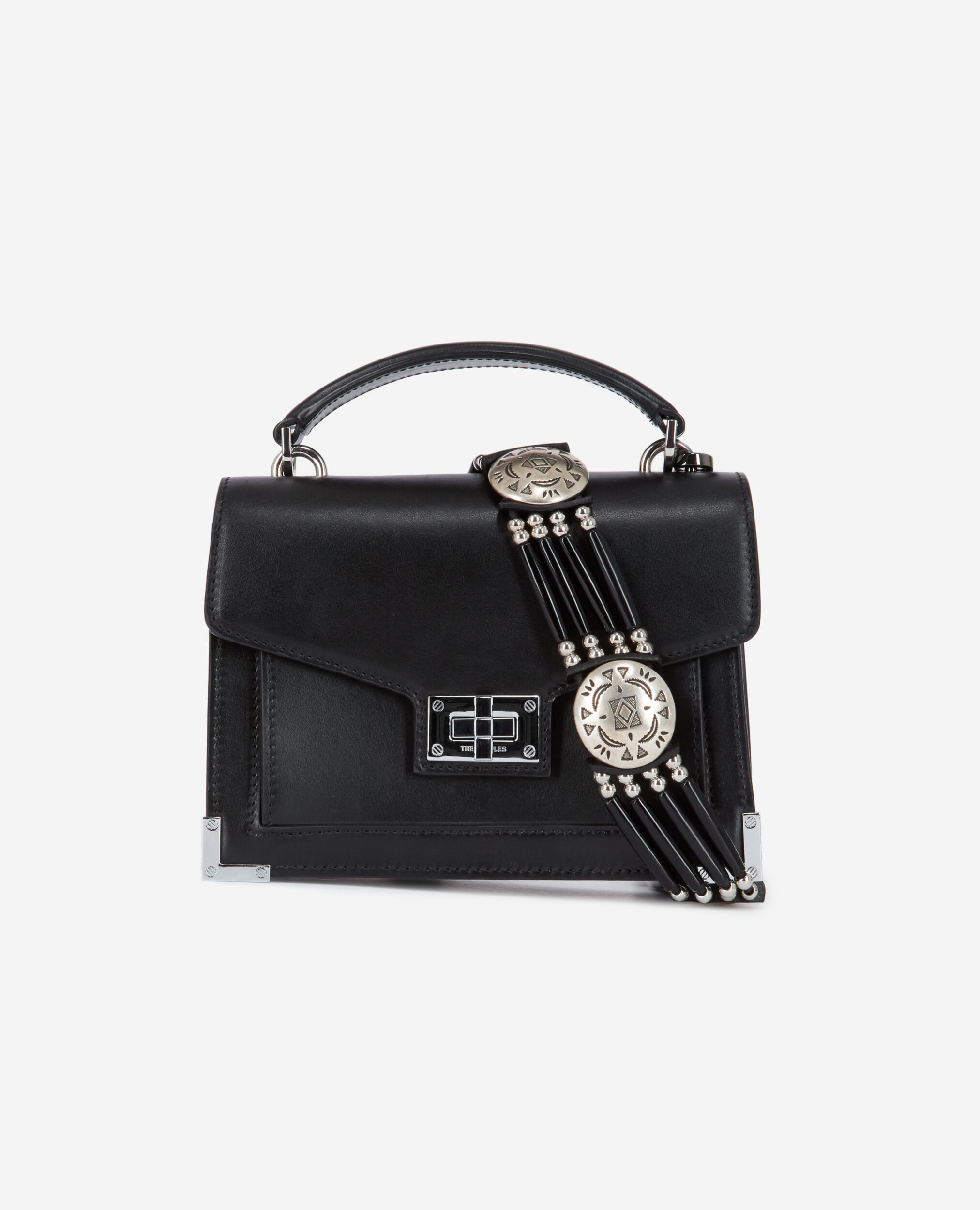 Small Emily bag in black leather BLACK