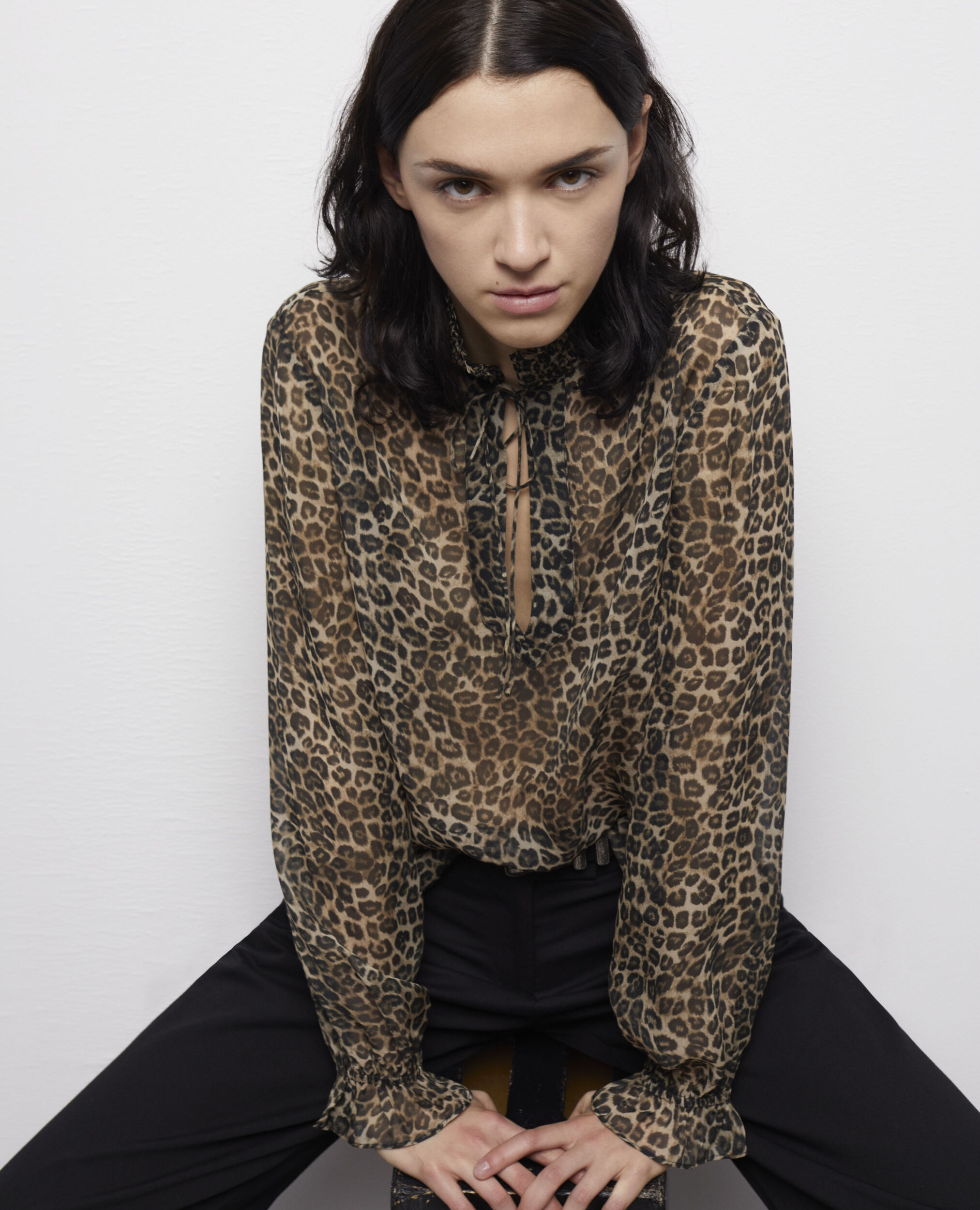 Leopard print blouse LEOPARD
