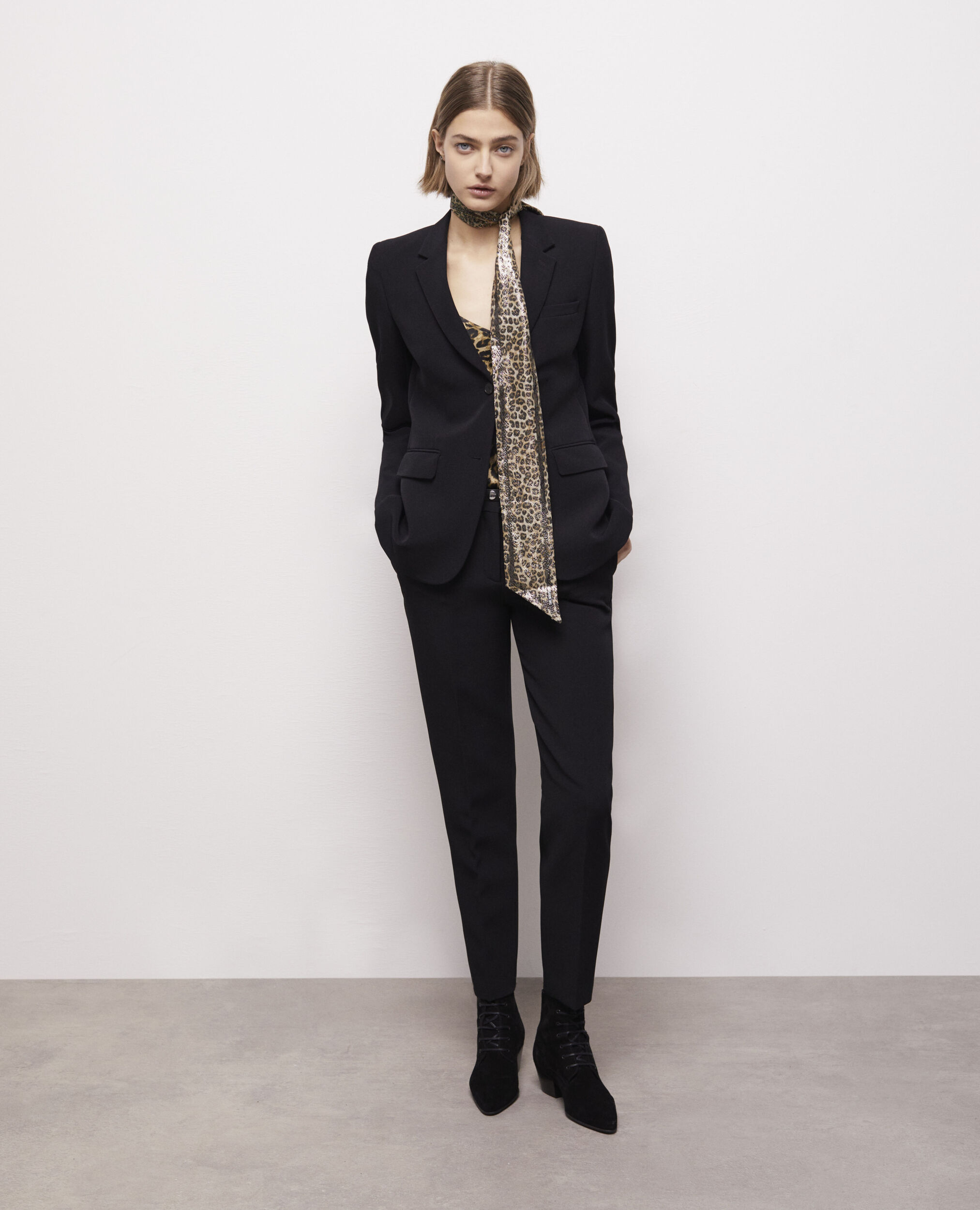 Leopard-print scarf LEOPARD