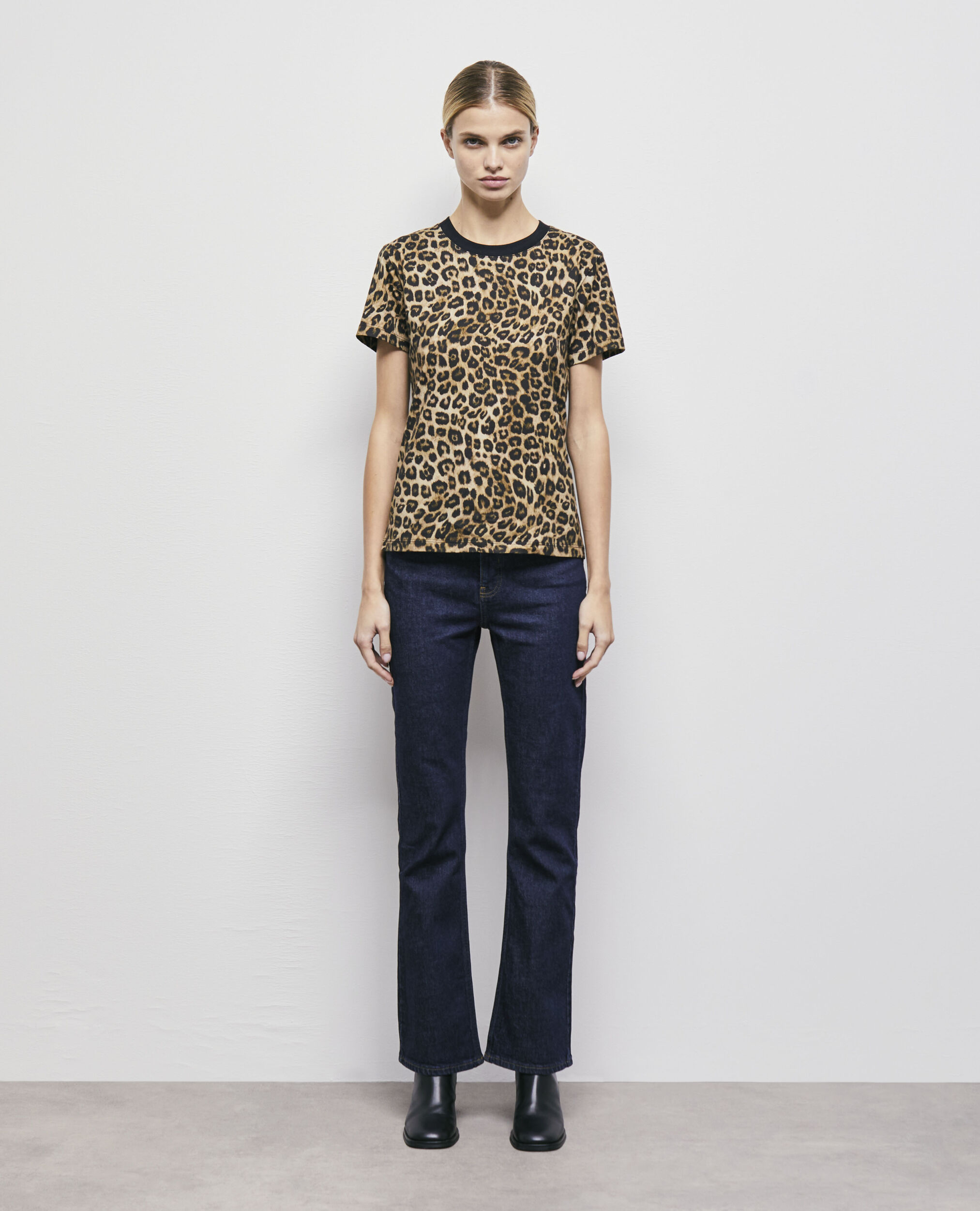 Women's leopard print t-shirt LEOPARD