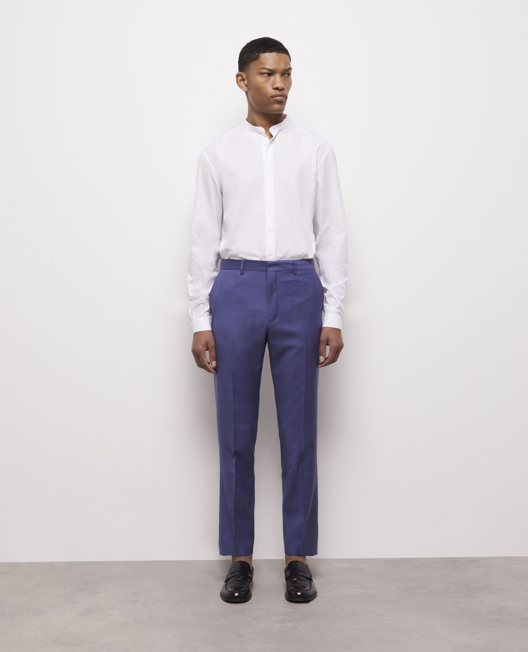 Navy blue suit pants BLUE