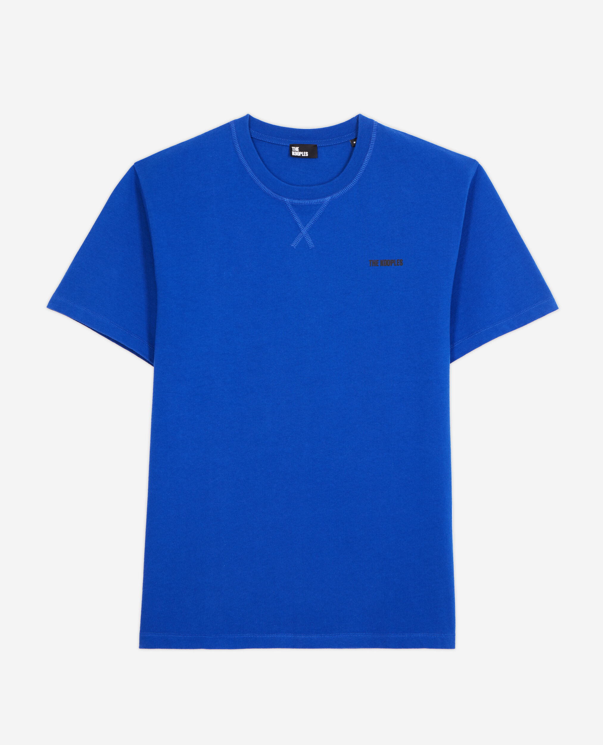 Men's the kooples blue logo t-shirt BLUE ELECTRIC