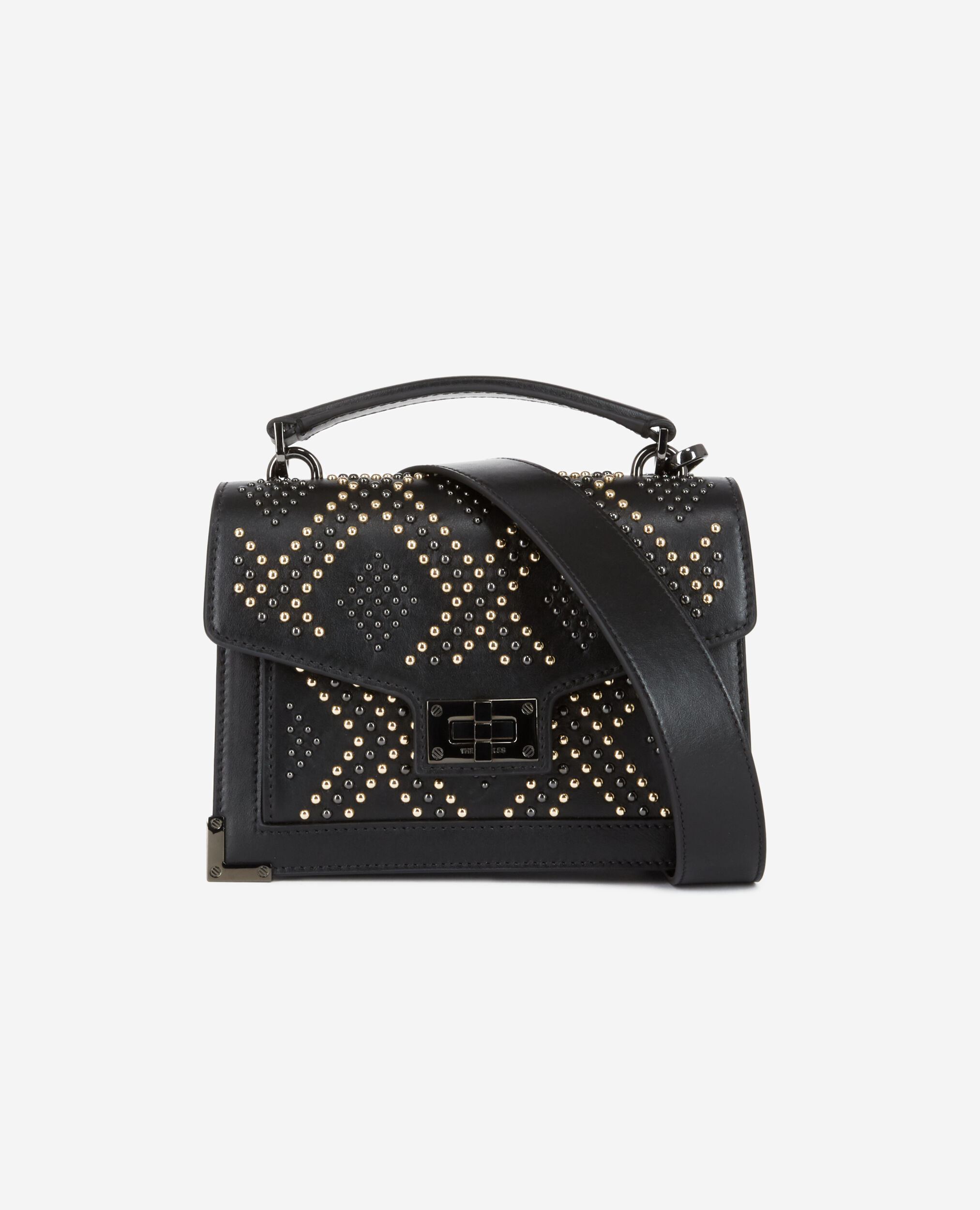 Small Emily studded bag BLACK
