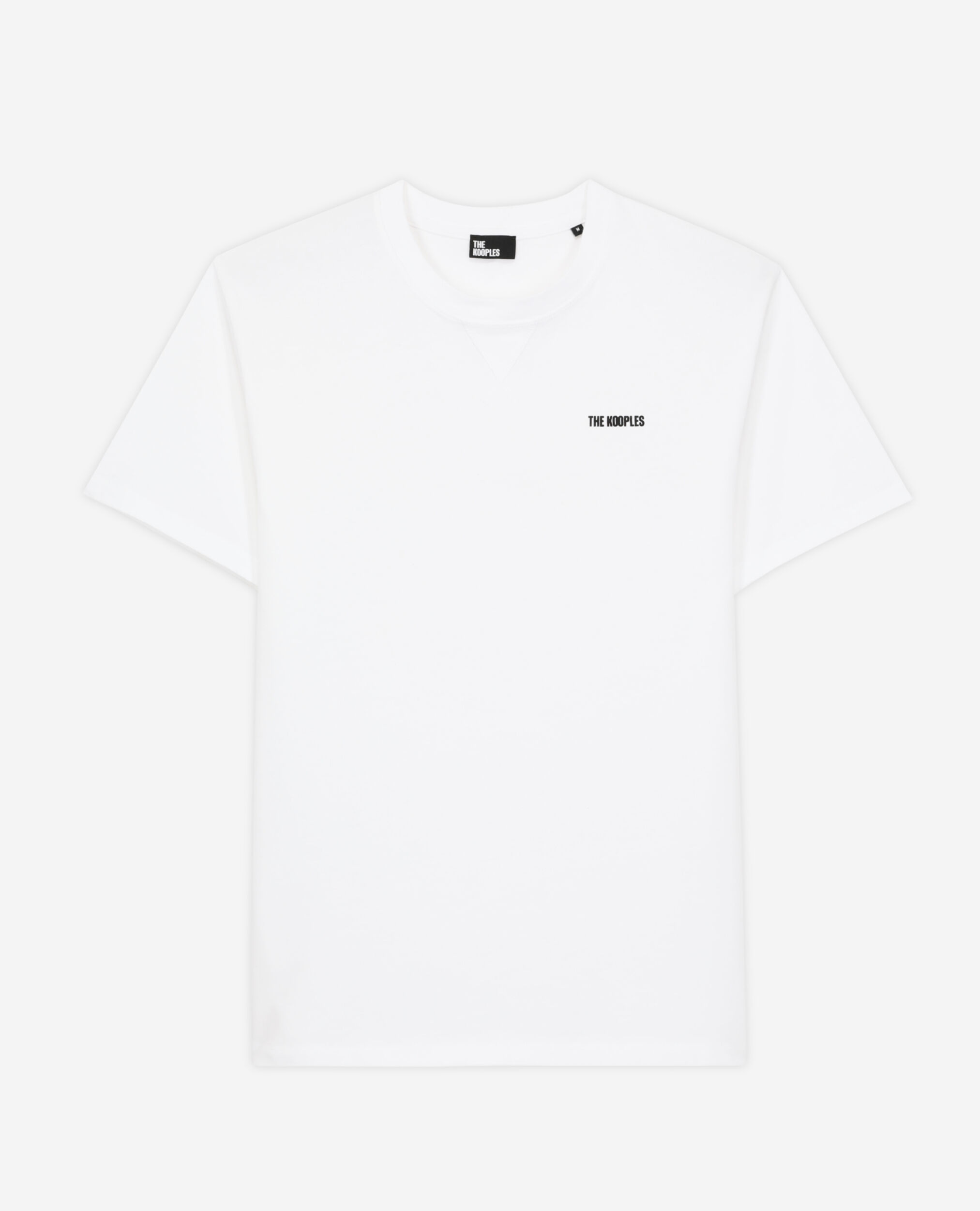 Men's the kooples white logo t-shirt WHITE