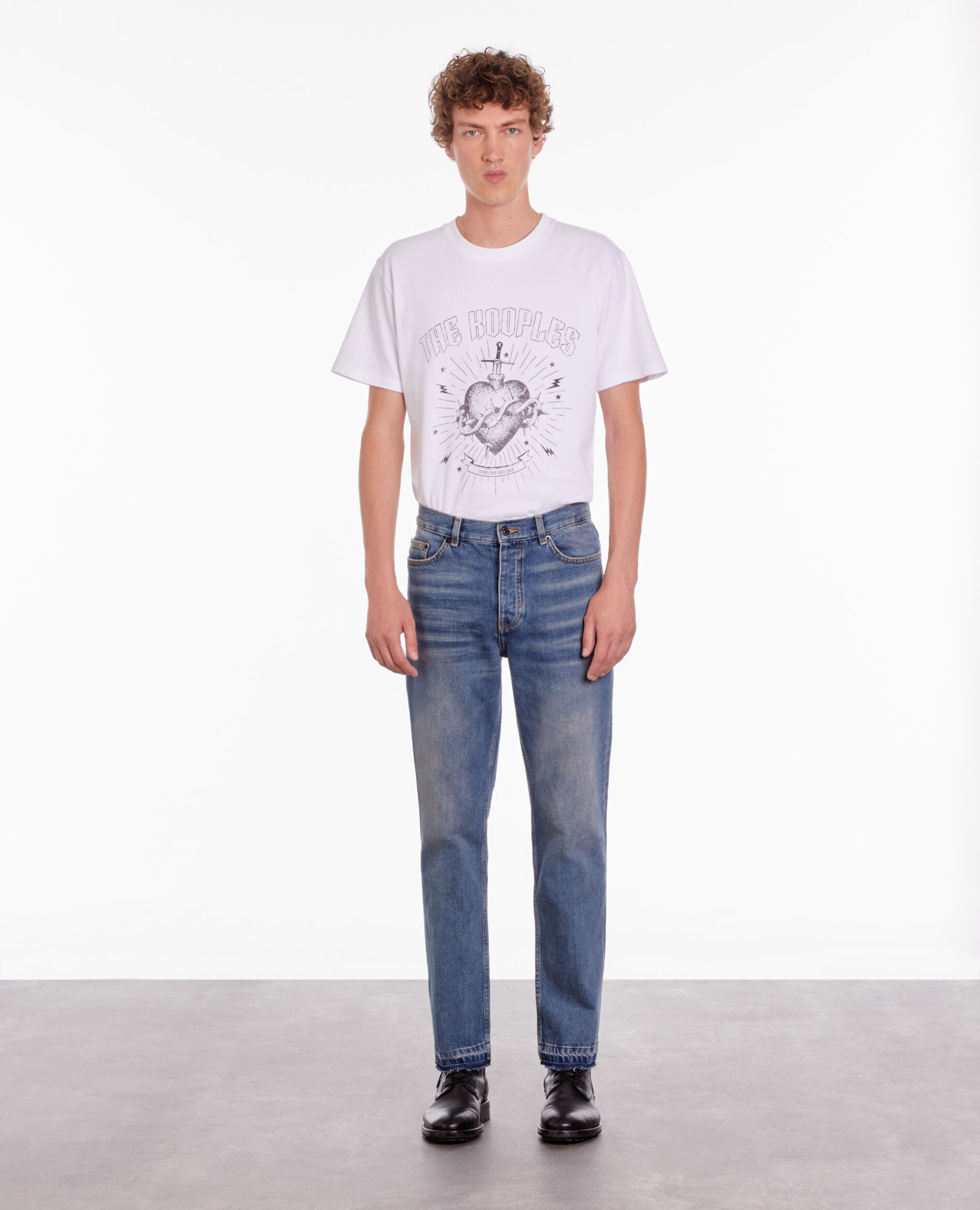 Straight blue jeans BLUE