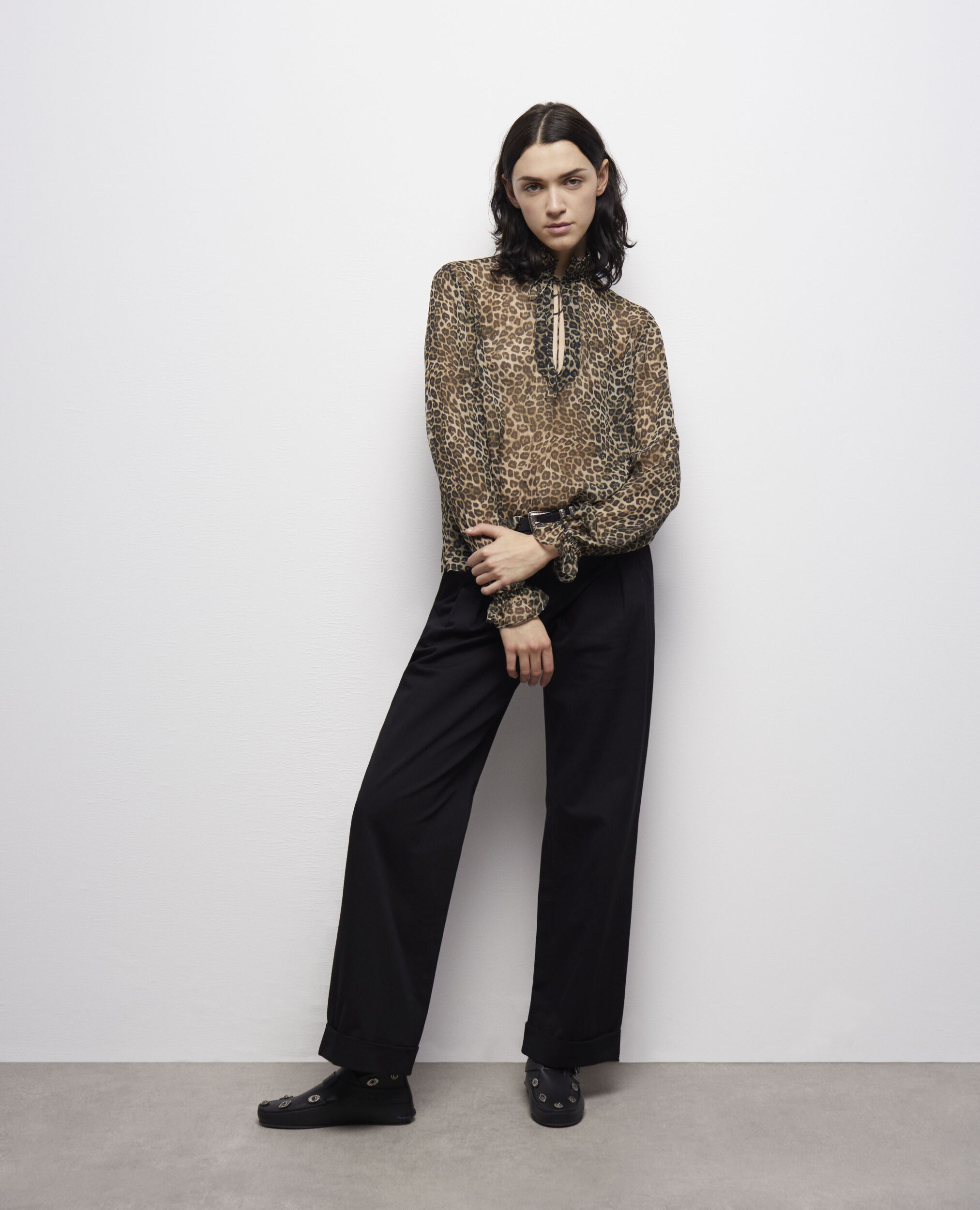 Leopard print blouse LEOPARD