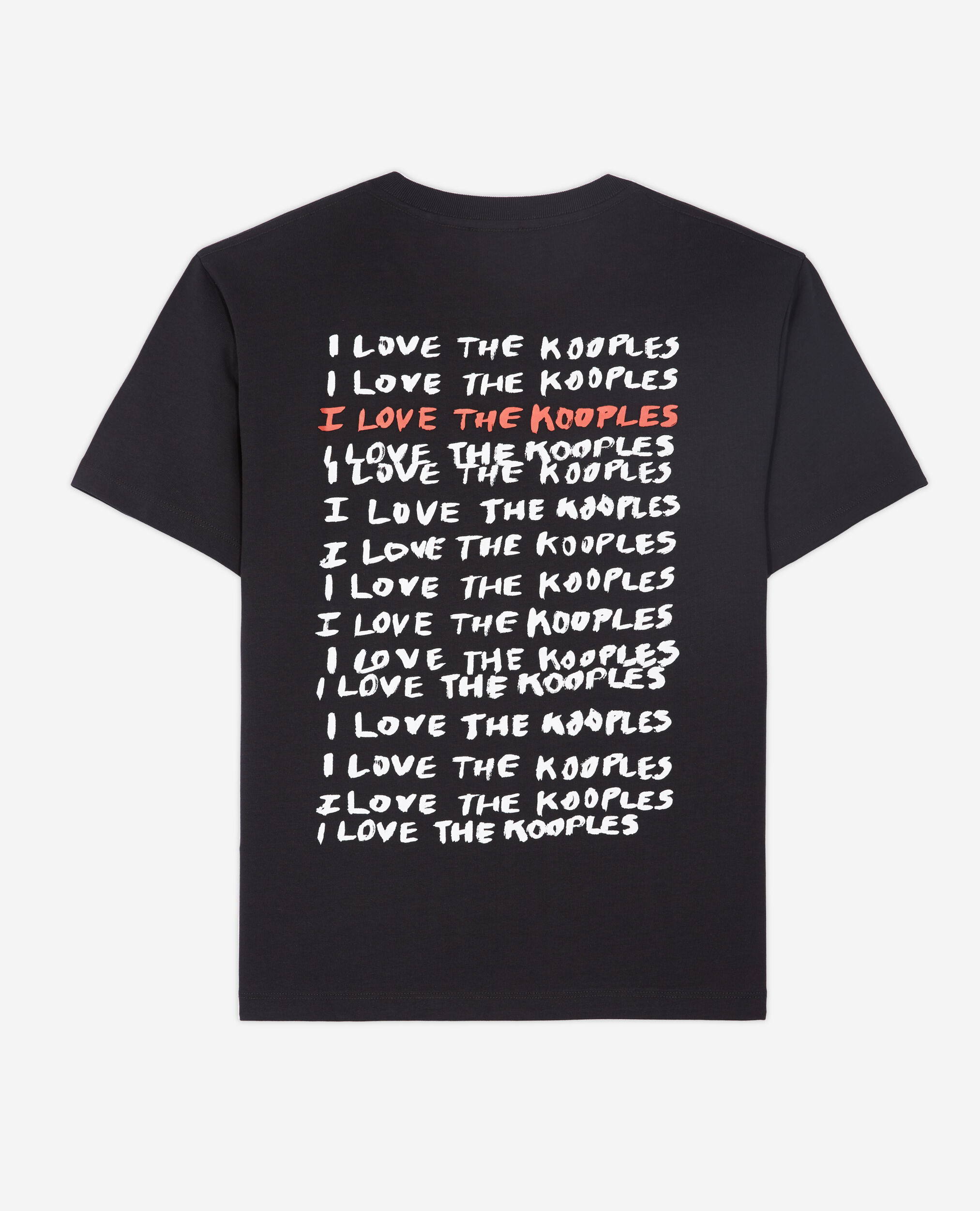 Women's i love kooples black t-shirt BLACK