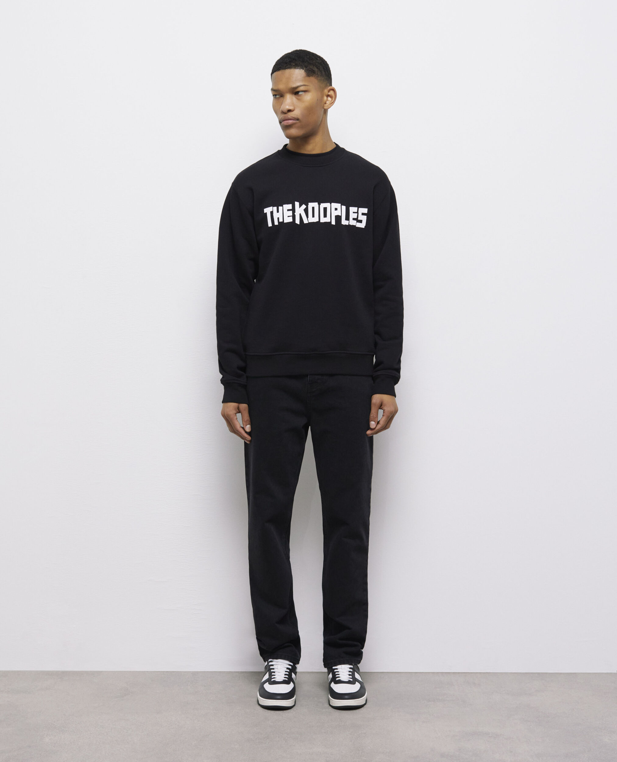 The Kooples black logo sweatshirt BLACK