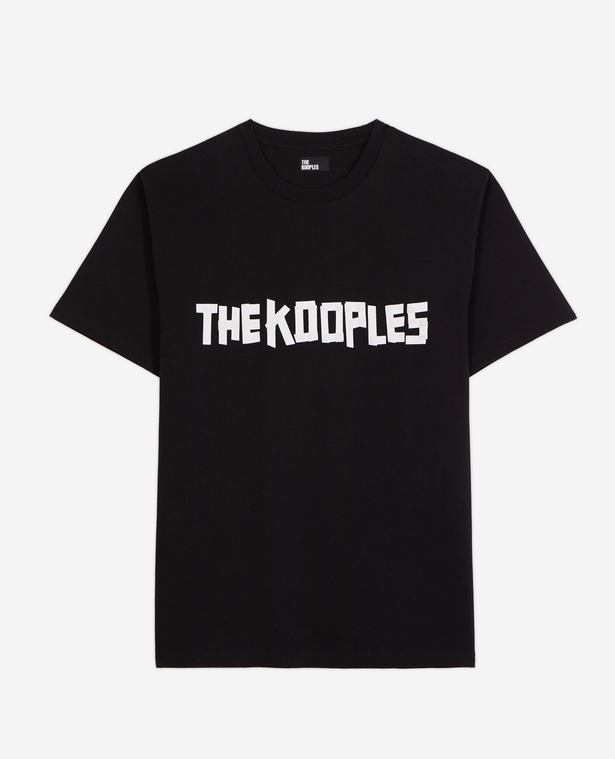 Men's the kooples black logo t-shirt BLACK