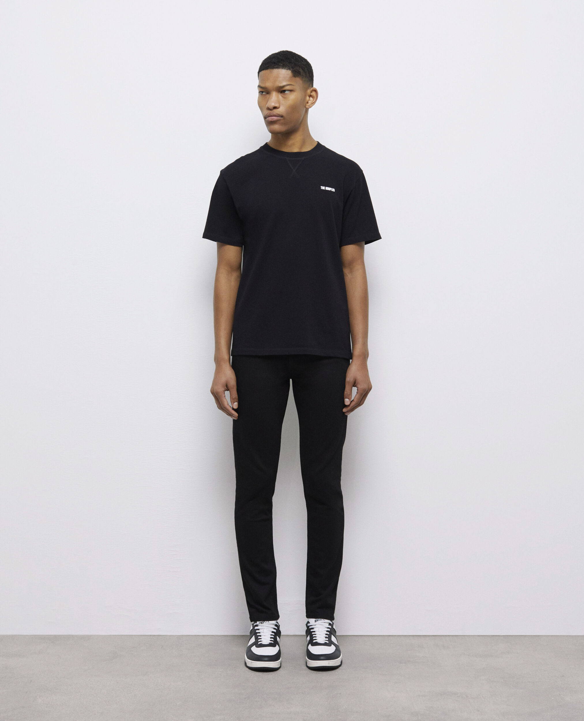 Men's the kooples black logo t-shirt BLACK