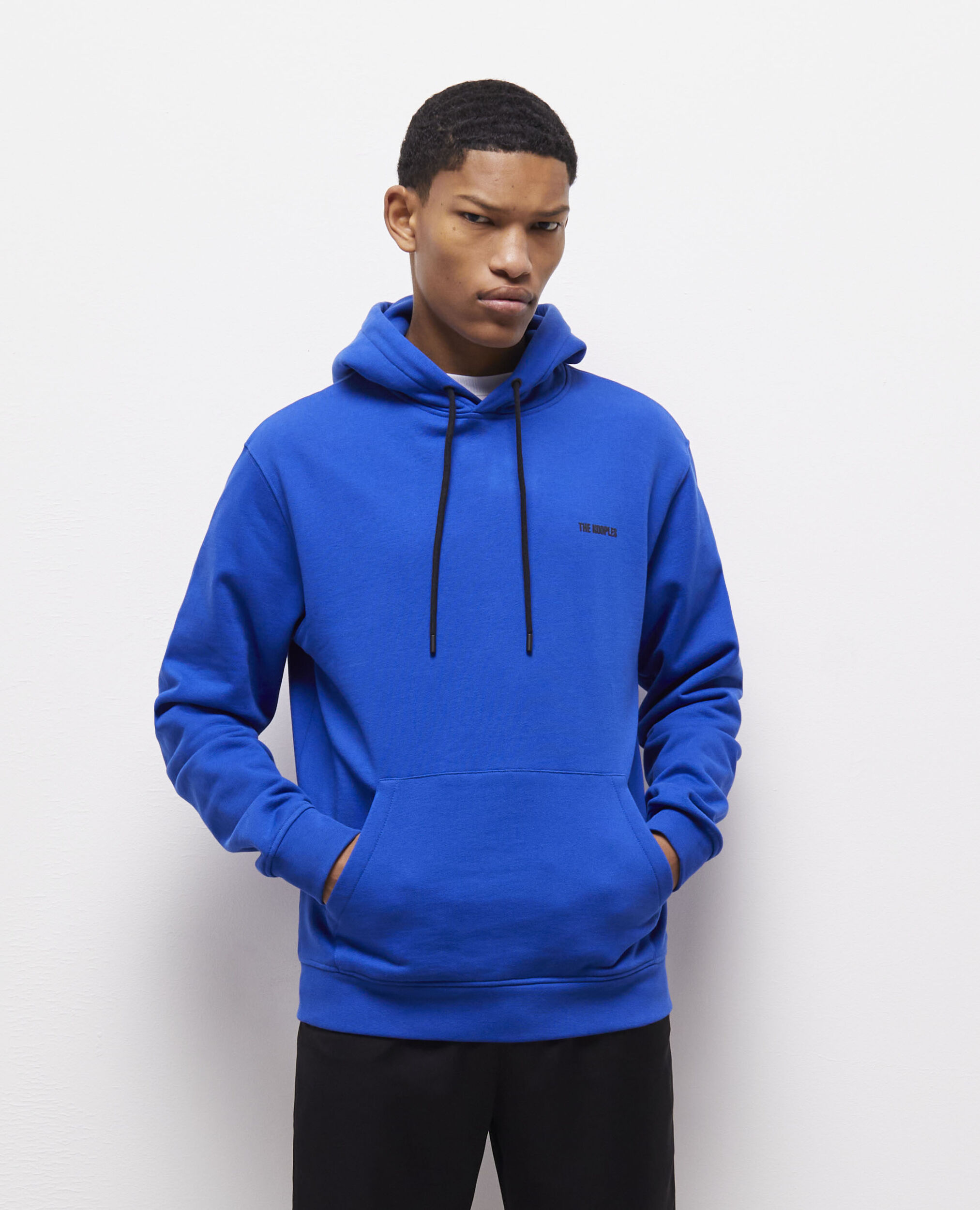 The Kooples blue logo sweatshirt BLUE ELECTRIC