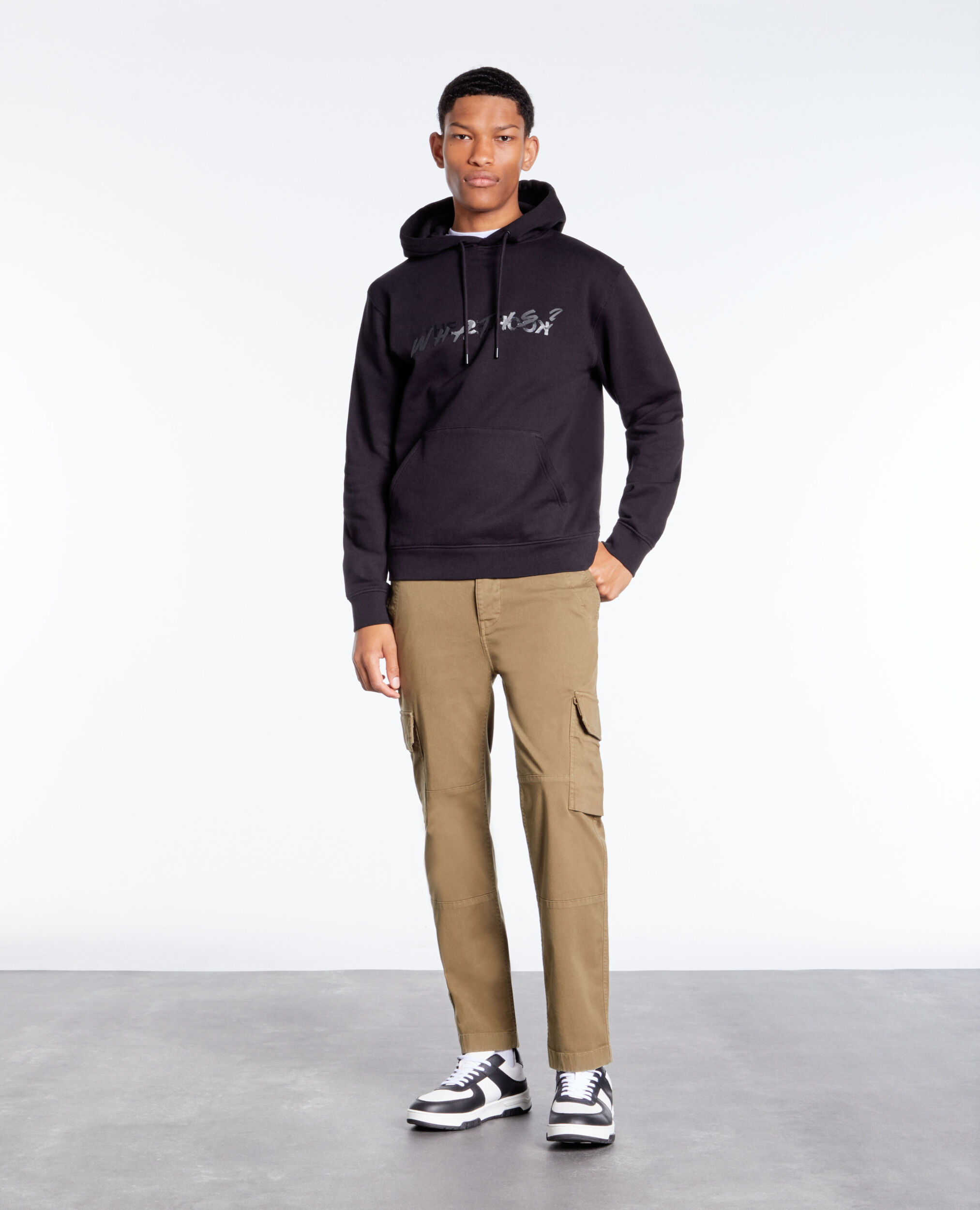 Black What is hoodie BLACK
