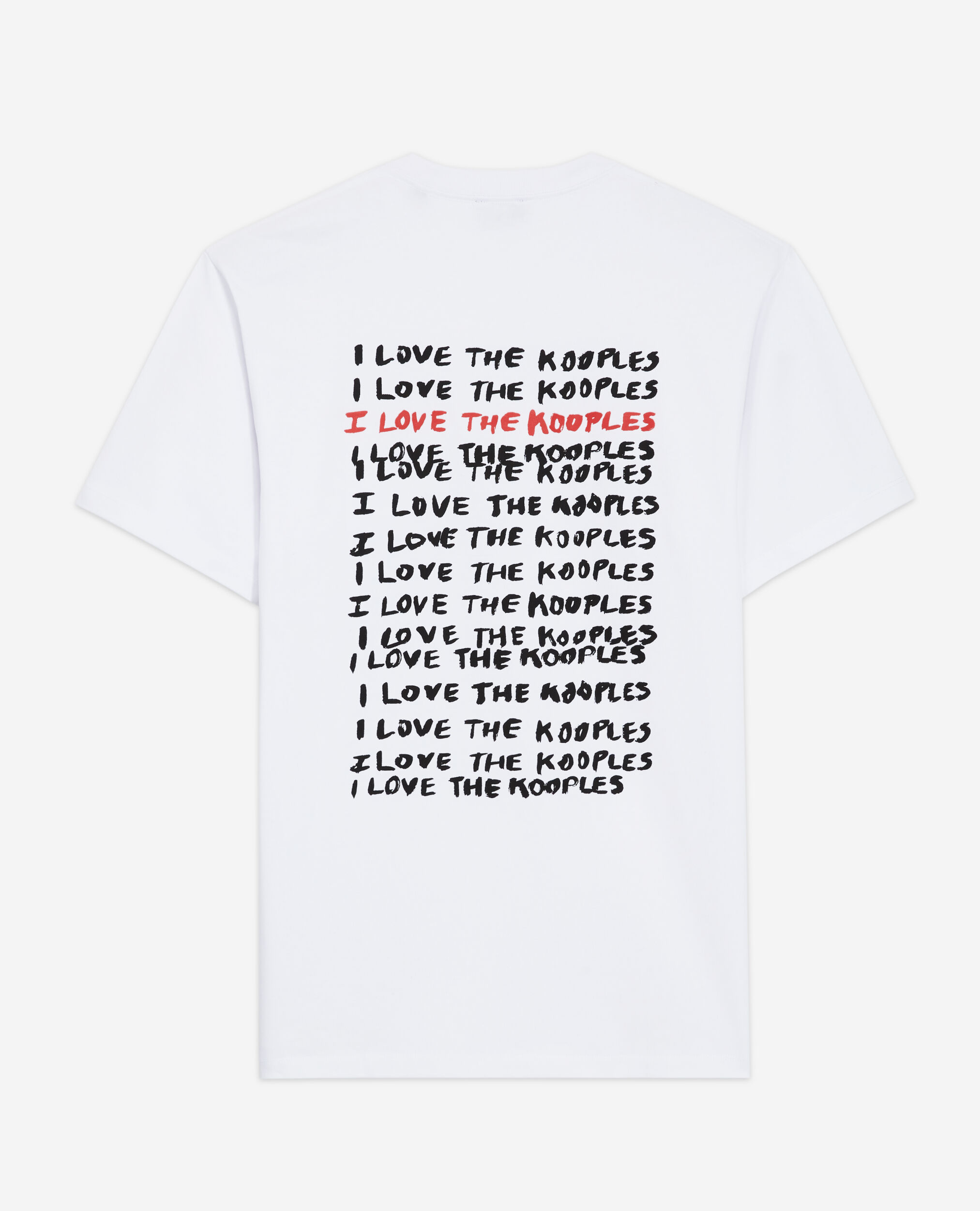 Men's i love kooples white t-shirt WHITE