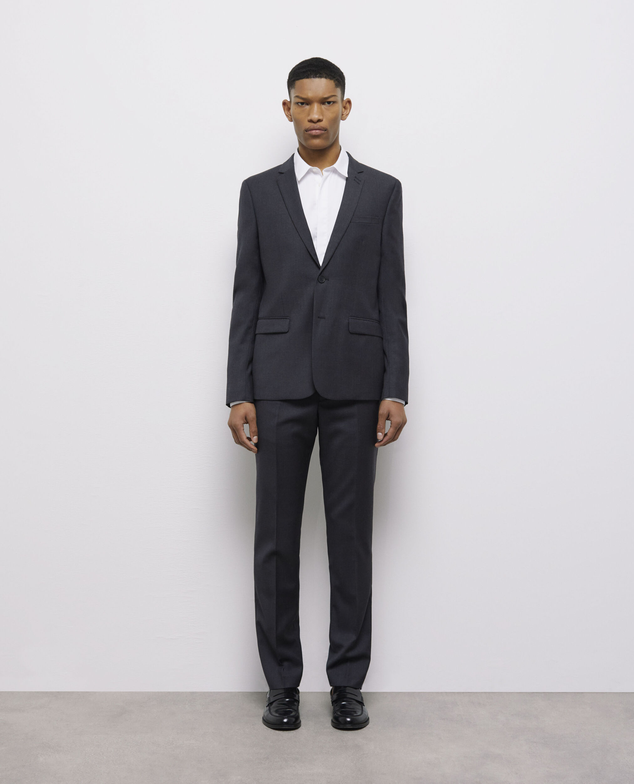 Gray wool suit jacket GREY