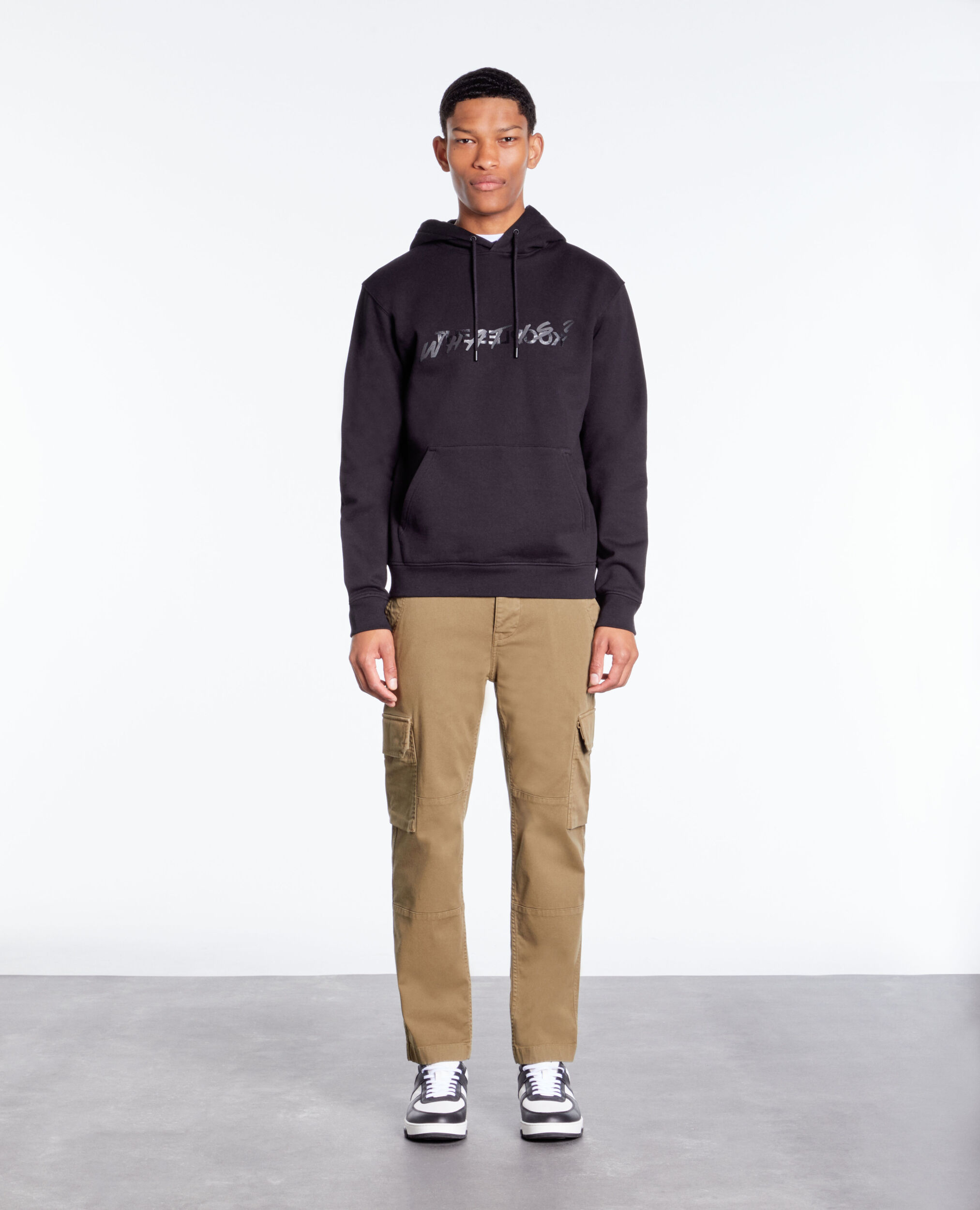Black What is hoodie BLACK