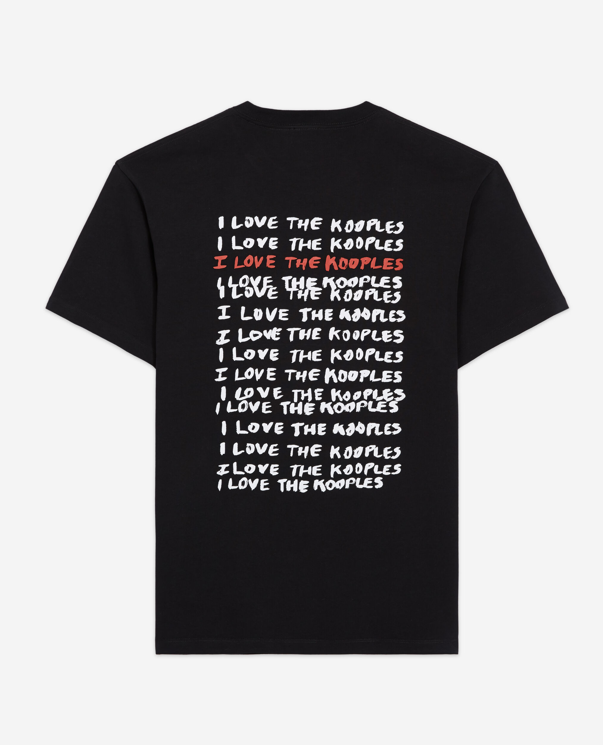 Men's i love kooples black t-shirt BLACK