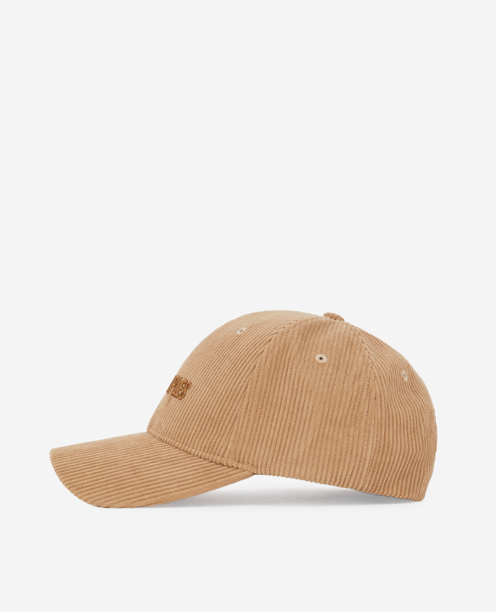 Brown corduroy cap BROWN-BEIGE