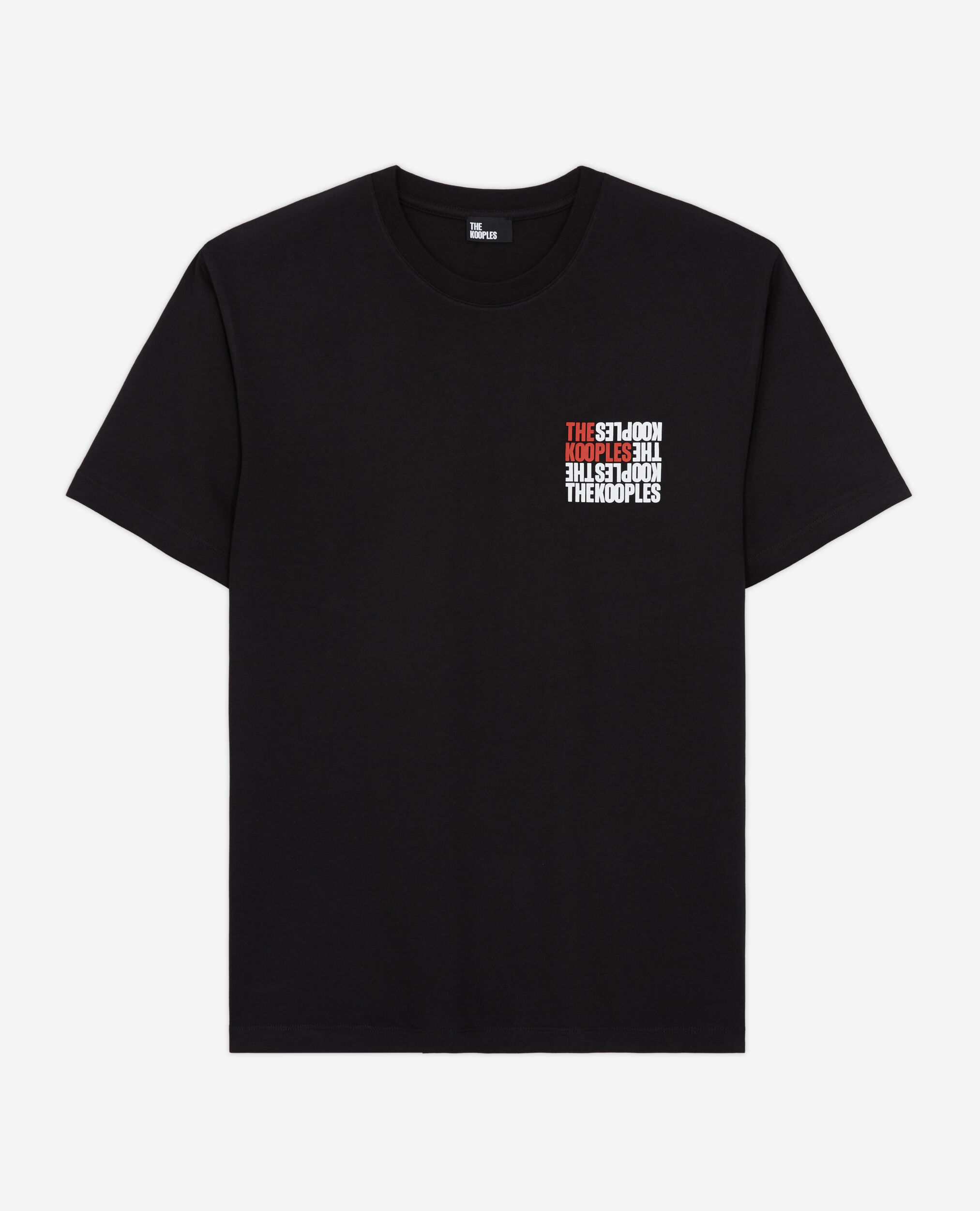 Men's the kooples black logo t-shirt BLACK