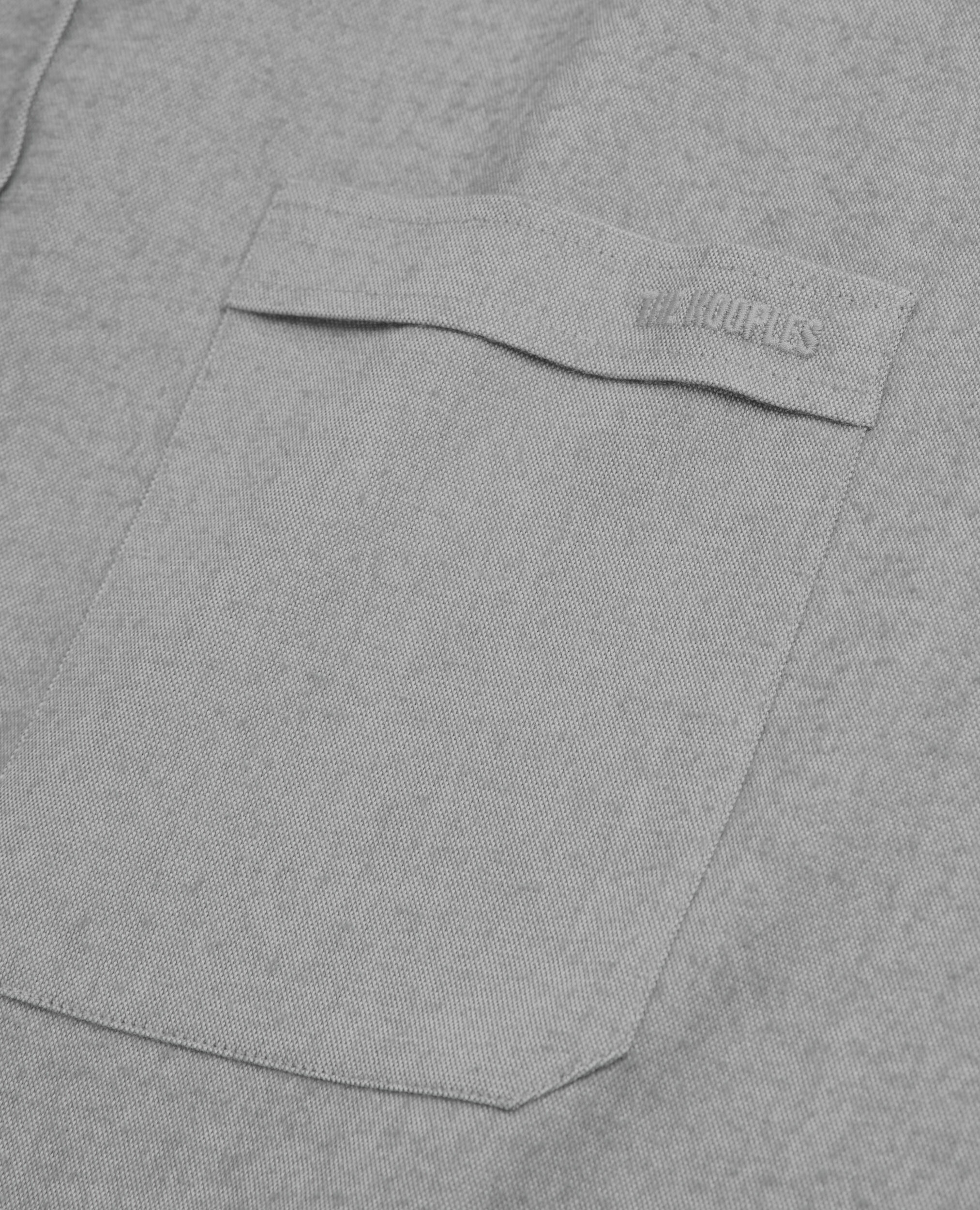 Grey Oxford Shirt GREY