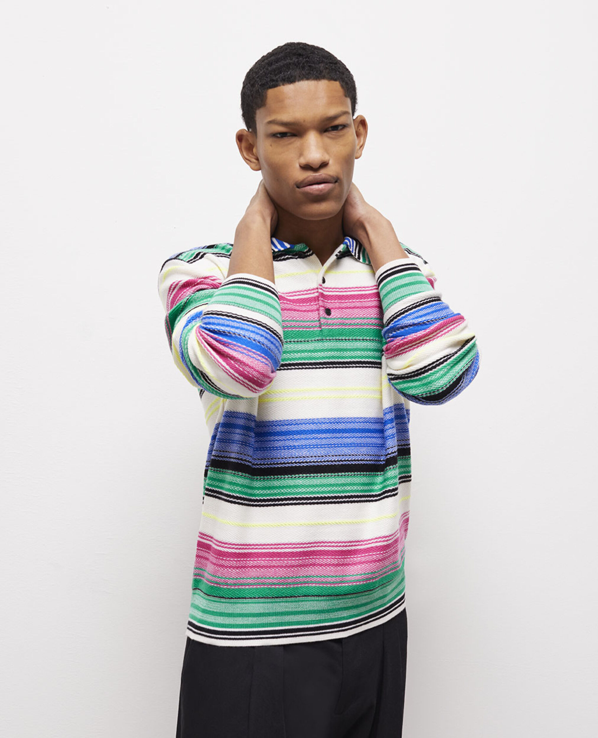 Wool printed sweater MULTICOLOR