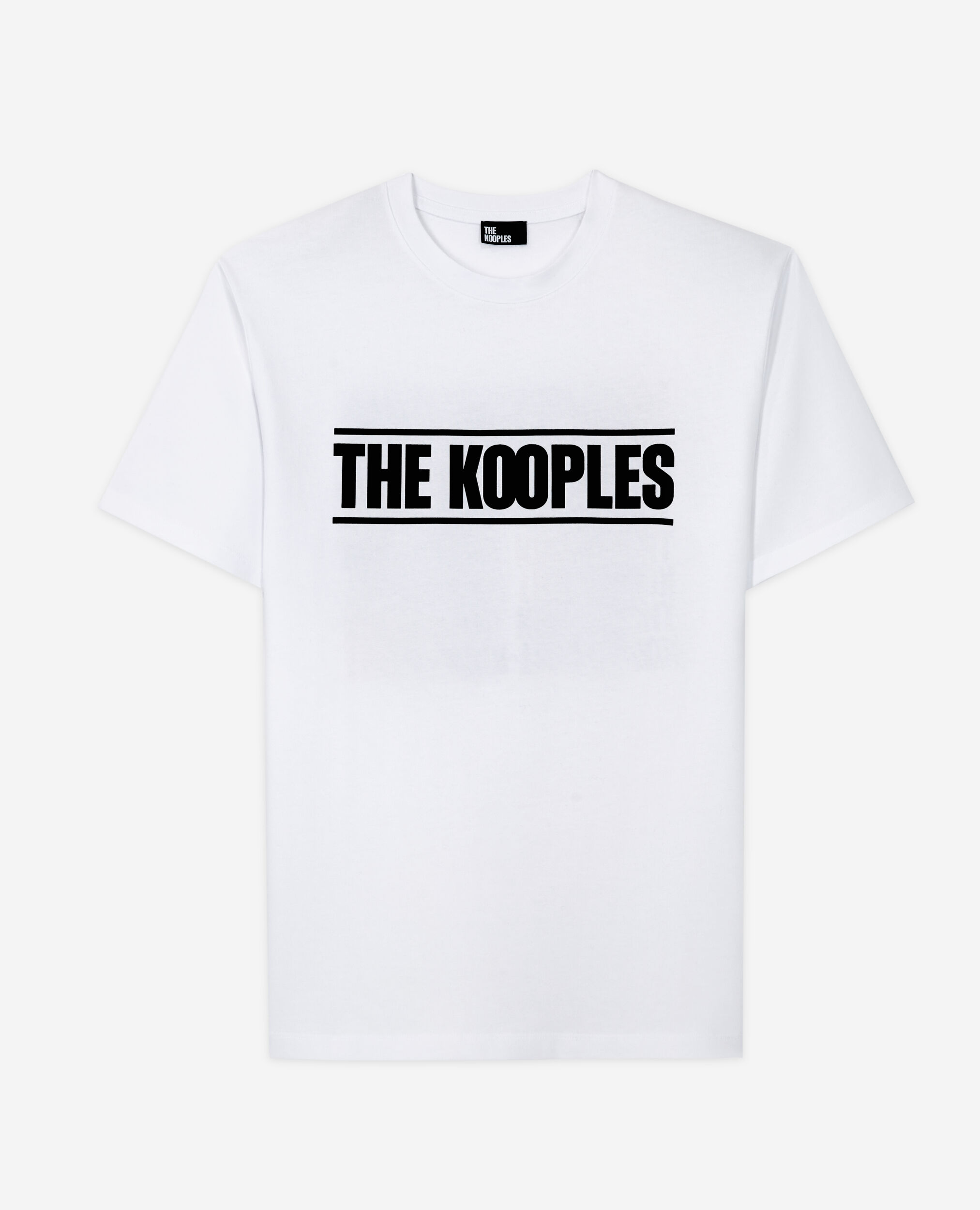 Men's the kooples white logo t-shirt WHITE