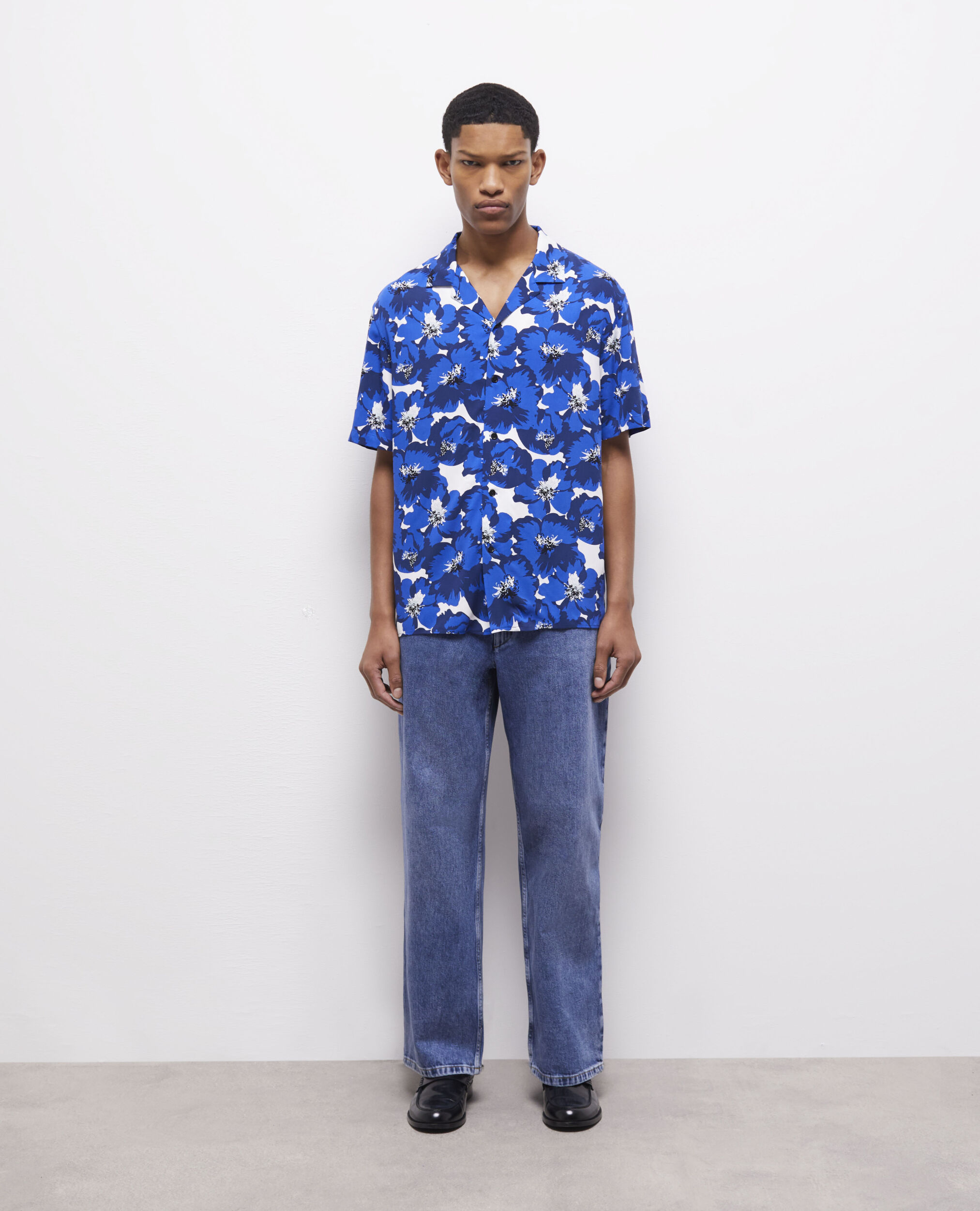 Printed shirt BLUE