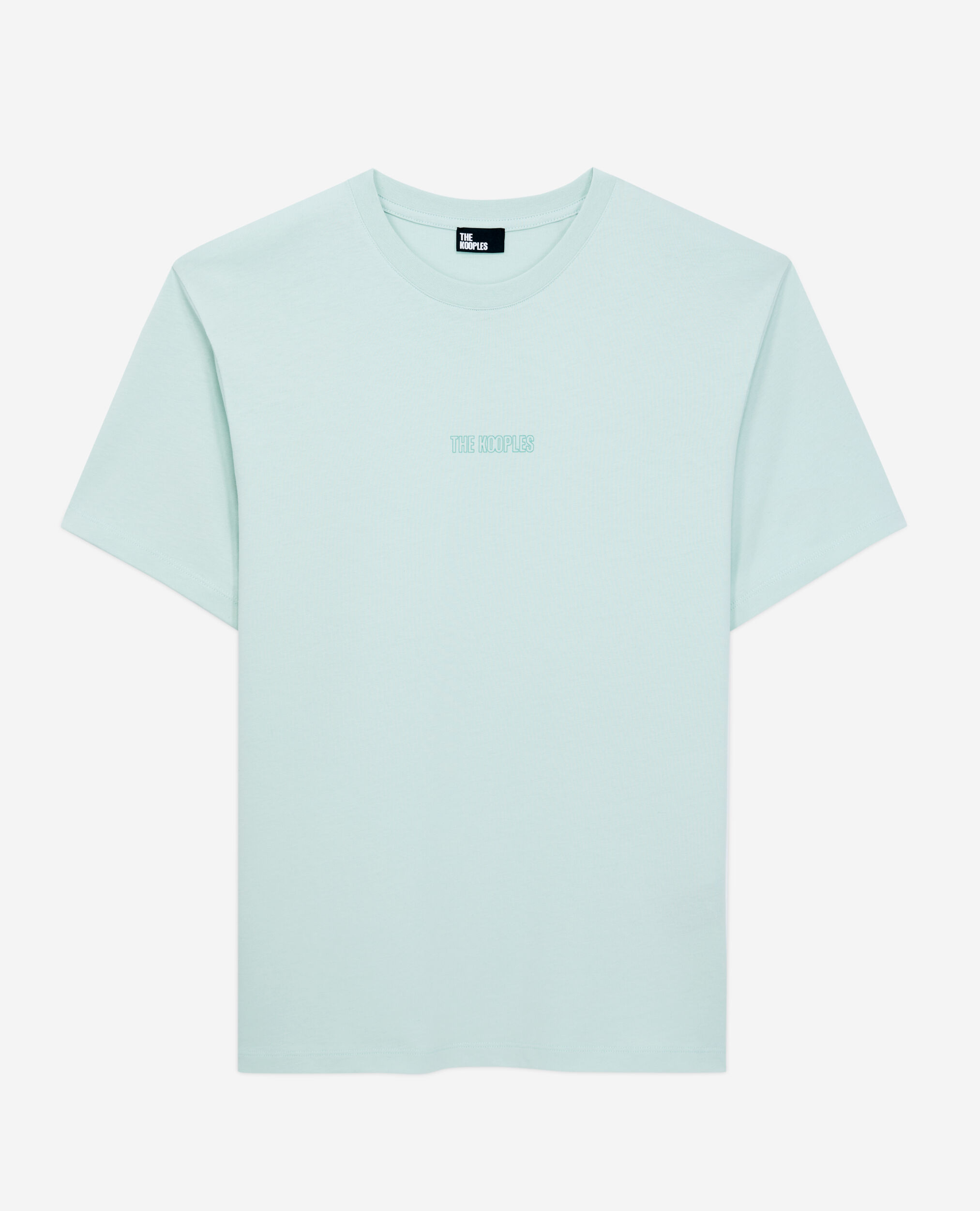 Men's green t-shirt with logo OCEAN