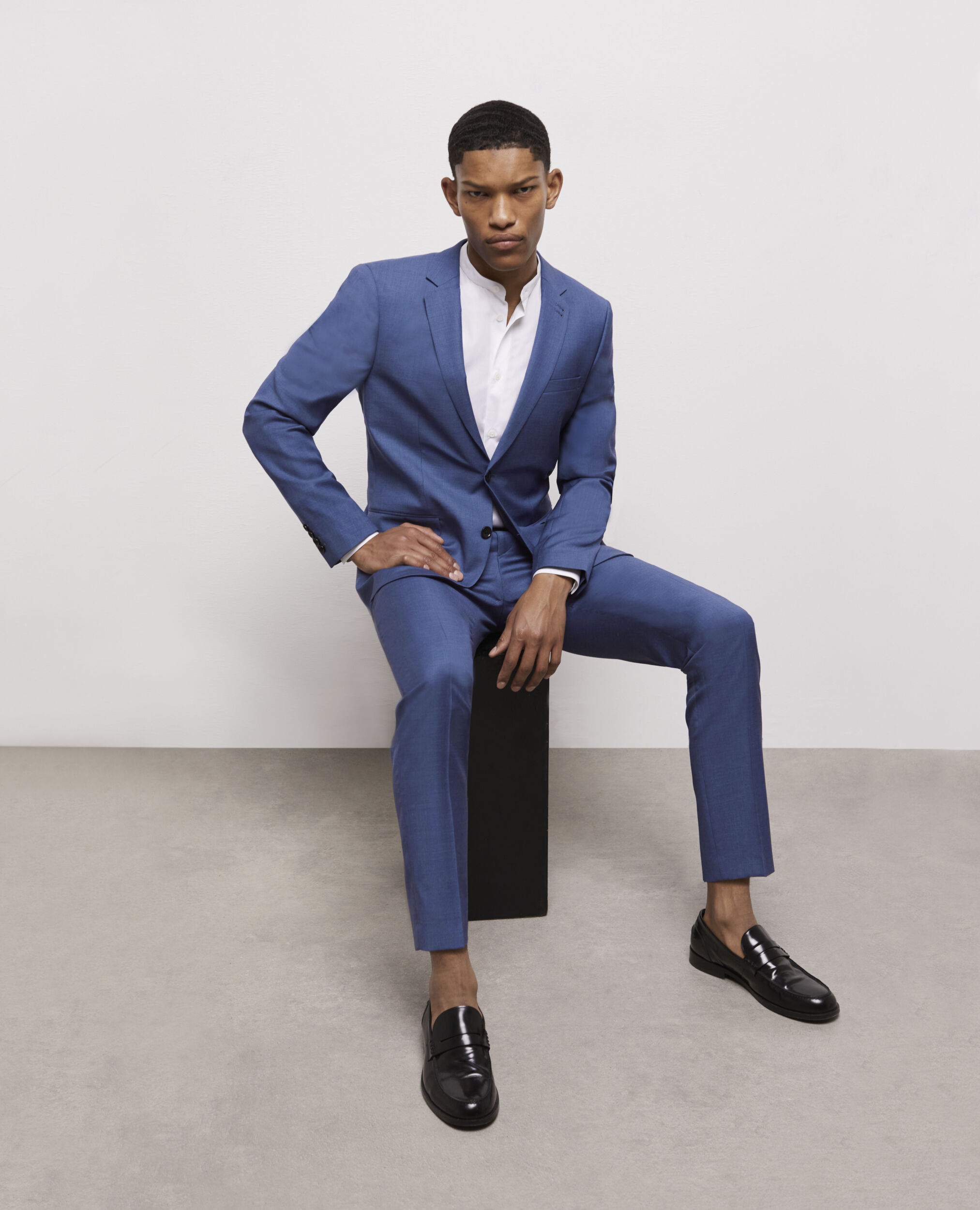 Blue suit jacket BLUE